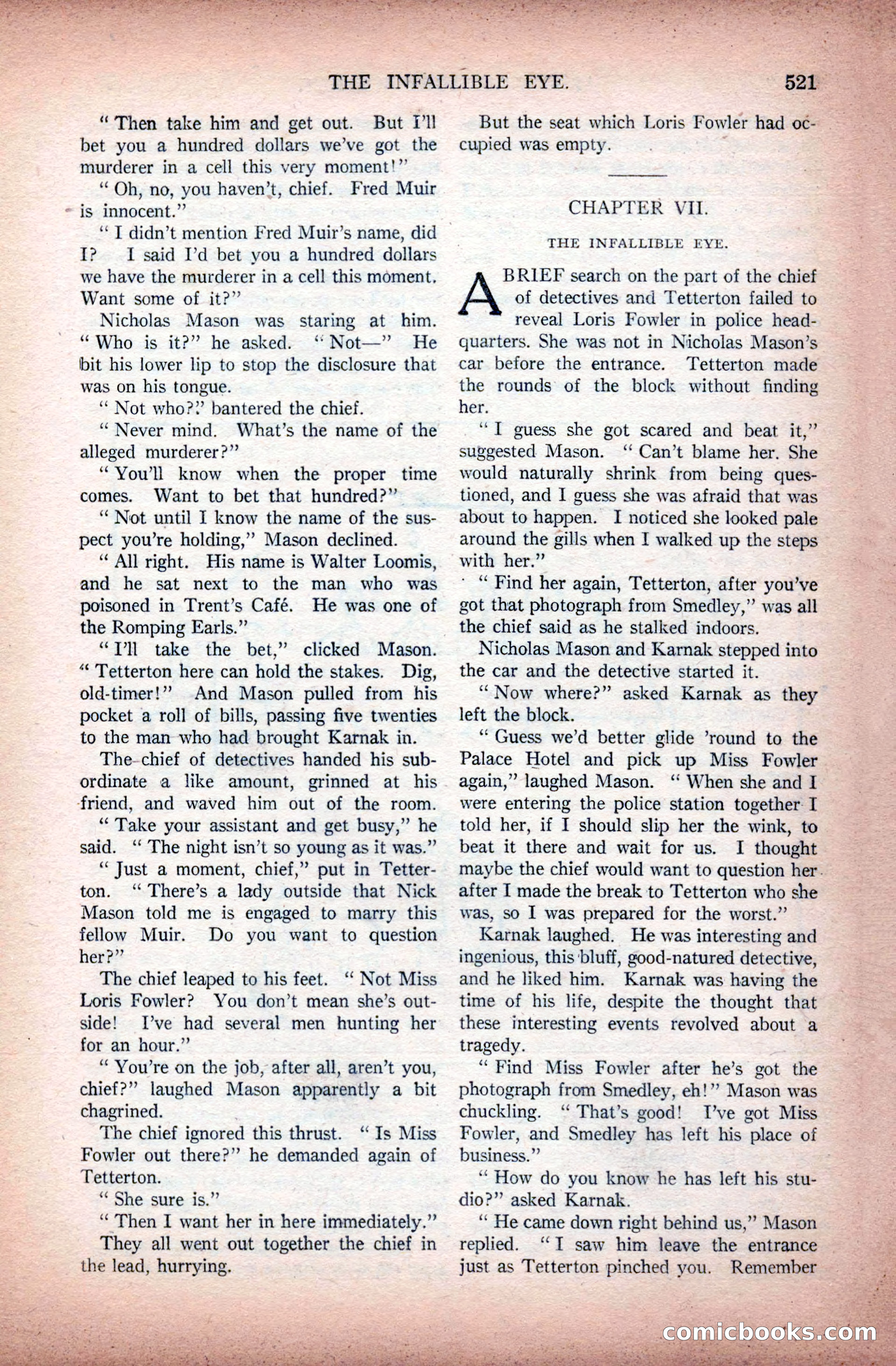 Argosy All-Story Weekly, November 28, 1925 — page 51 of 172