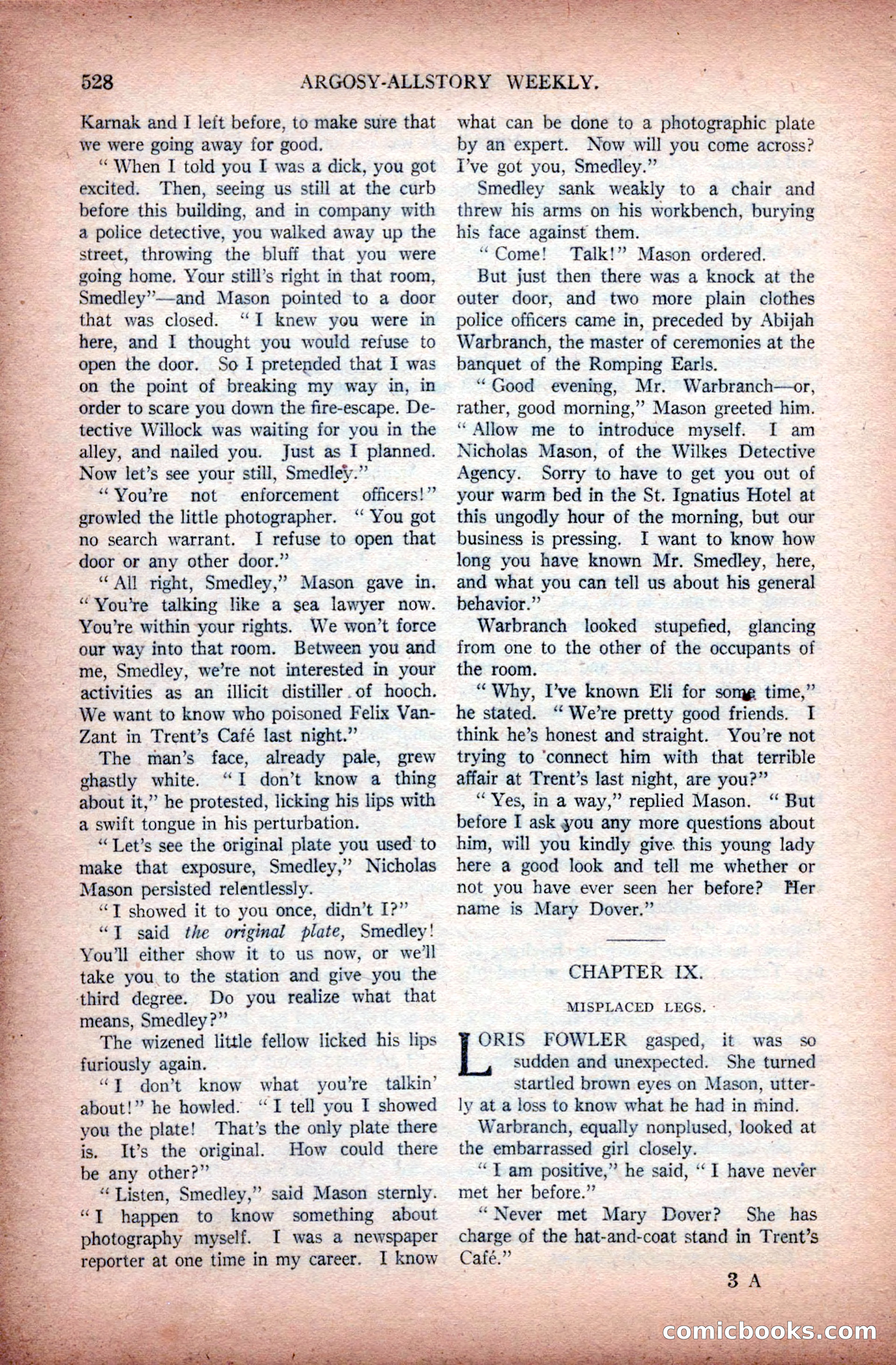 Argosy All-Story Weekly, November 28, 1925 — page 58 of 172