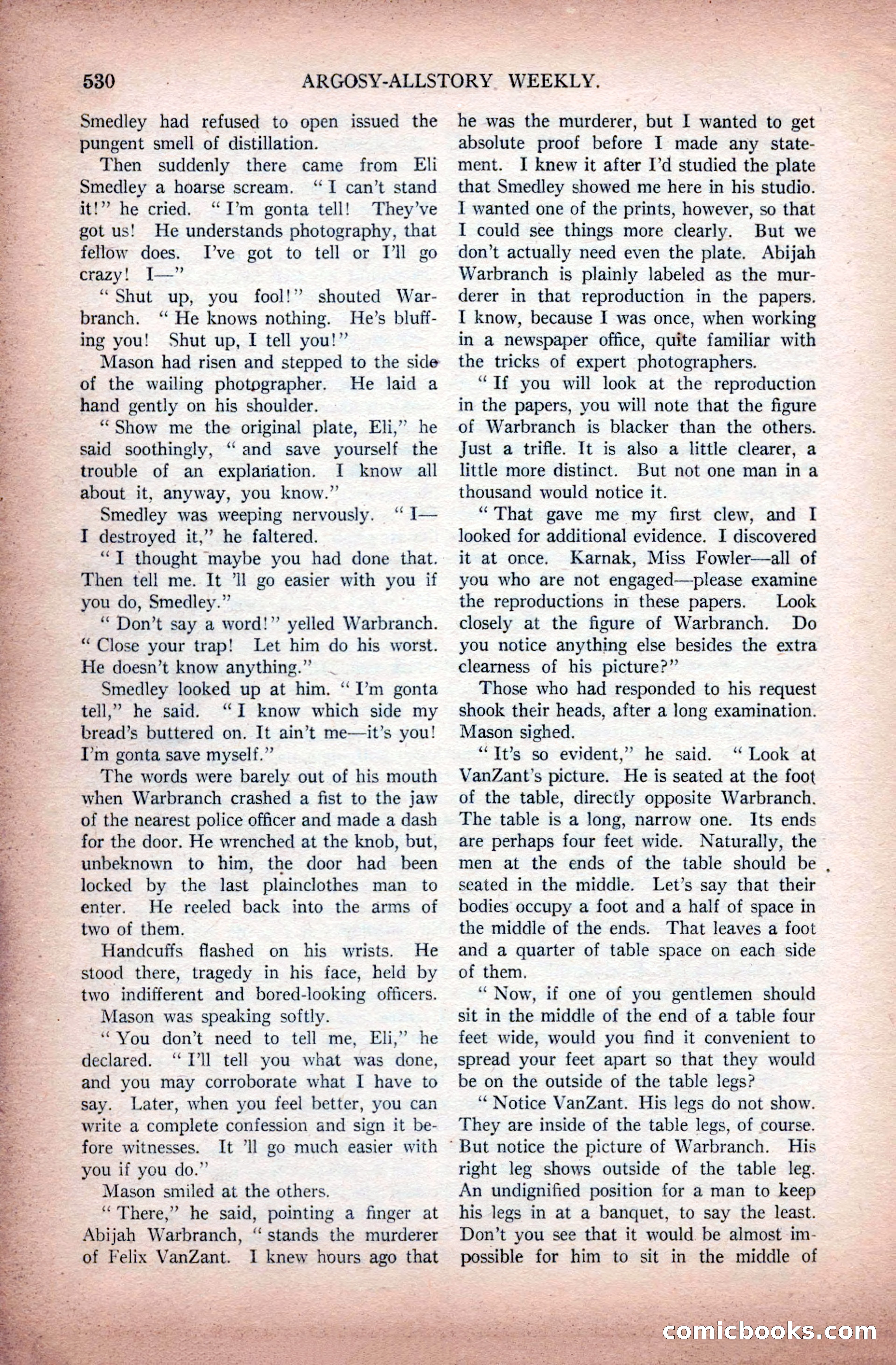 Argosy All-Story Weekly, November 28, 1925 — page 60 of 172