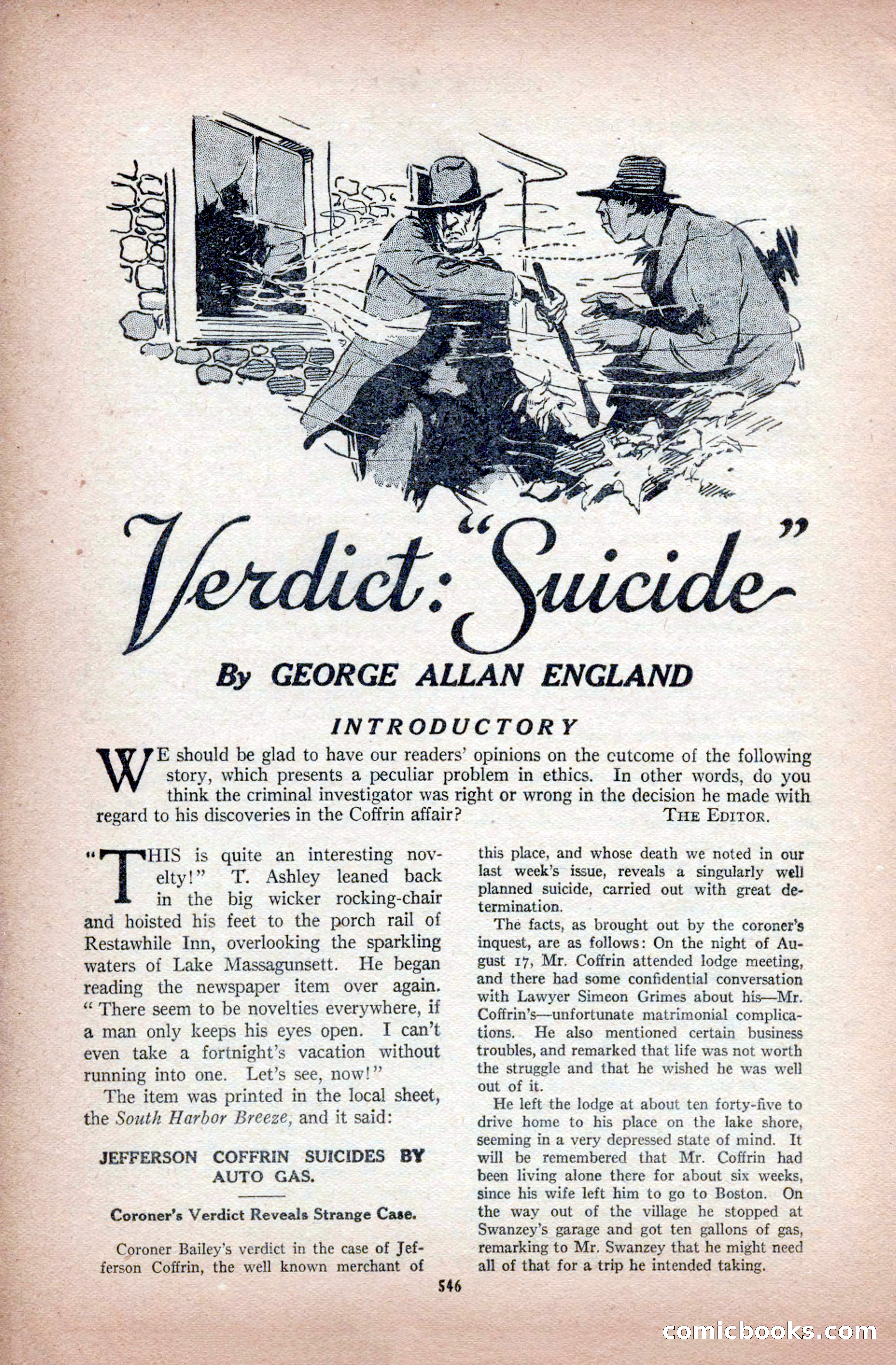 Argosy All-Story Weekly, November 28, 1925 — page 76 of 172