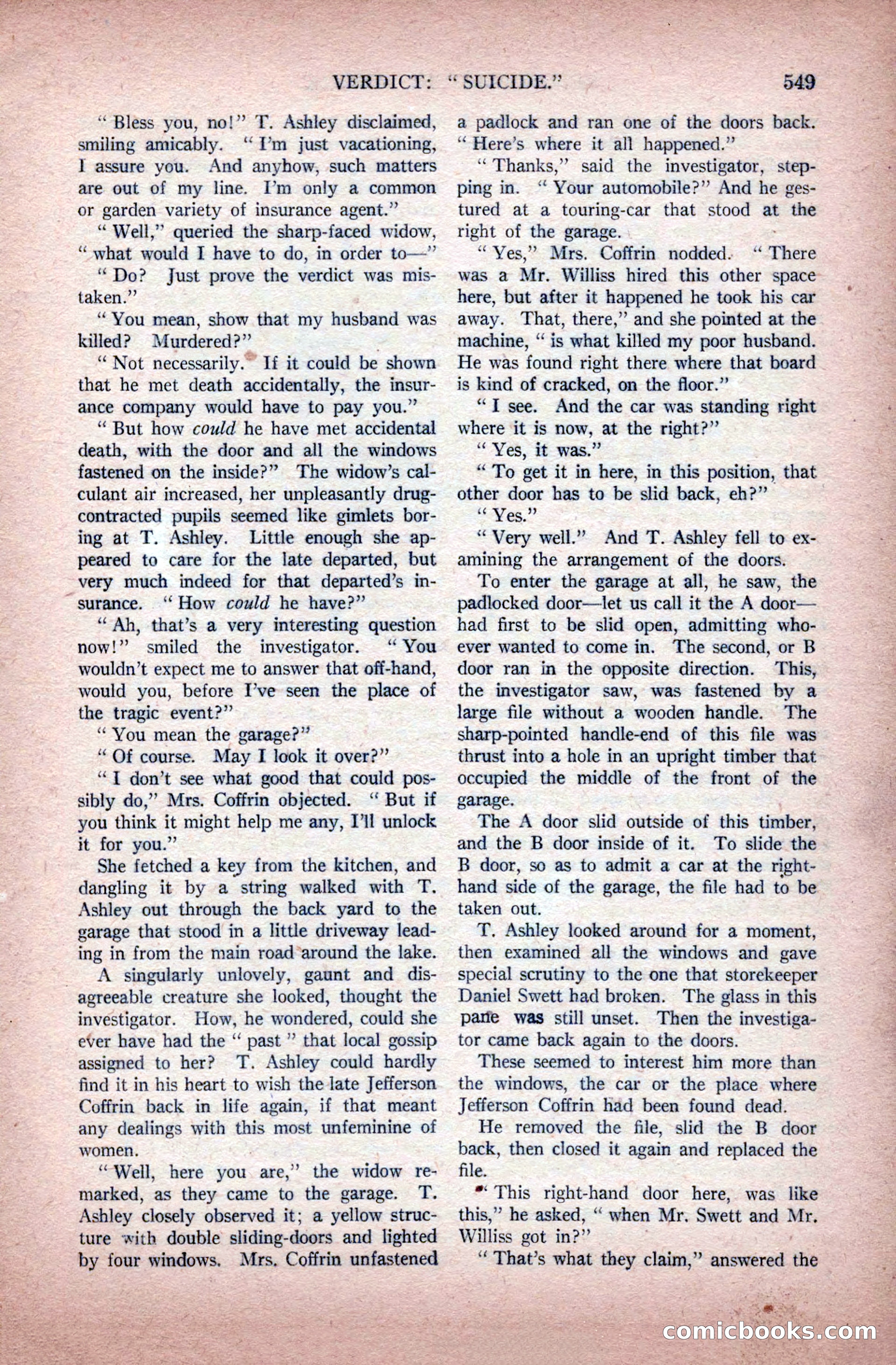 Argosy All-Story Weekly, November 28, 1925 — page 79 of 172