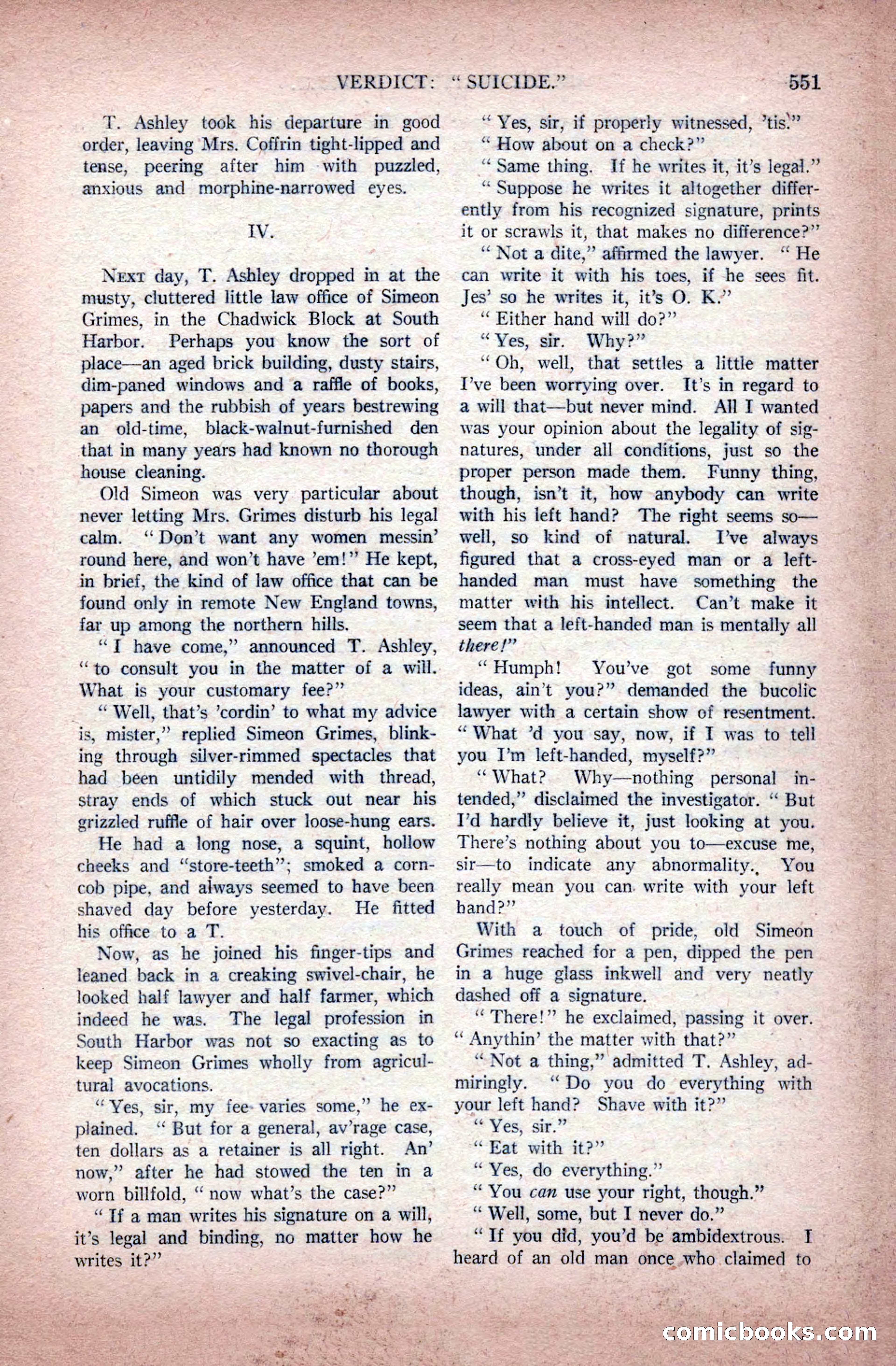Argosy All-Story Weekly, November 28, 1925 — page 81 of 172