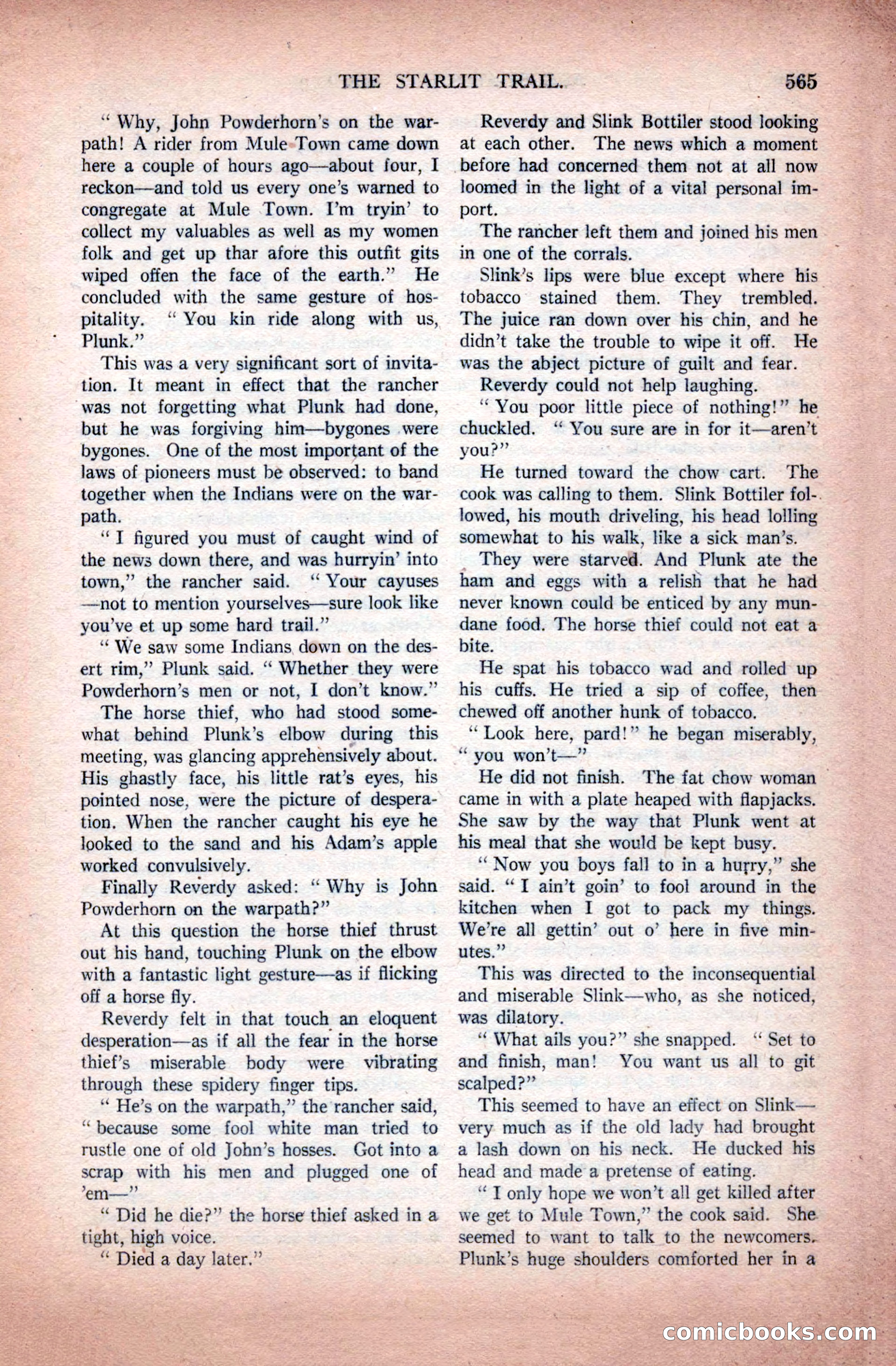 Argosy All-Story Weekly, November 28, 1925 — page 95 of 172