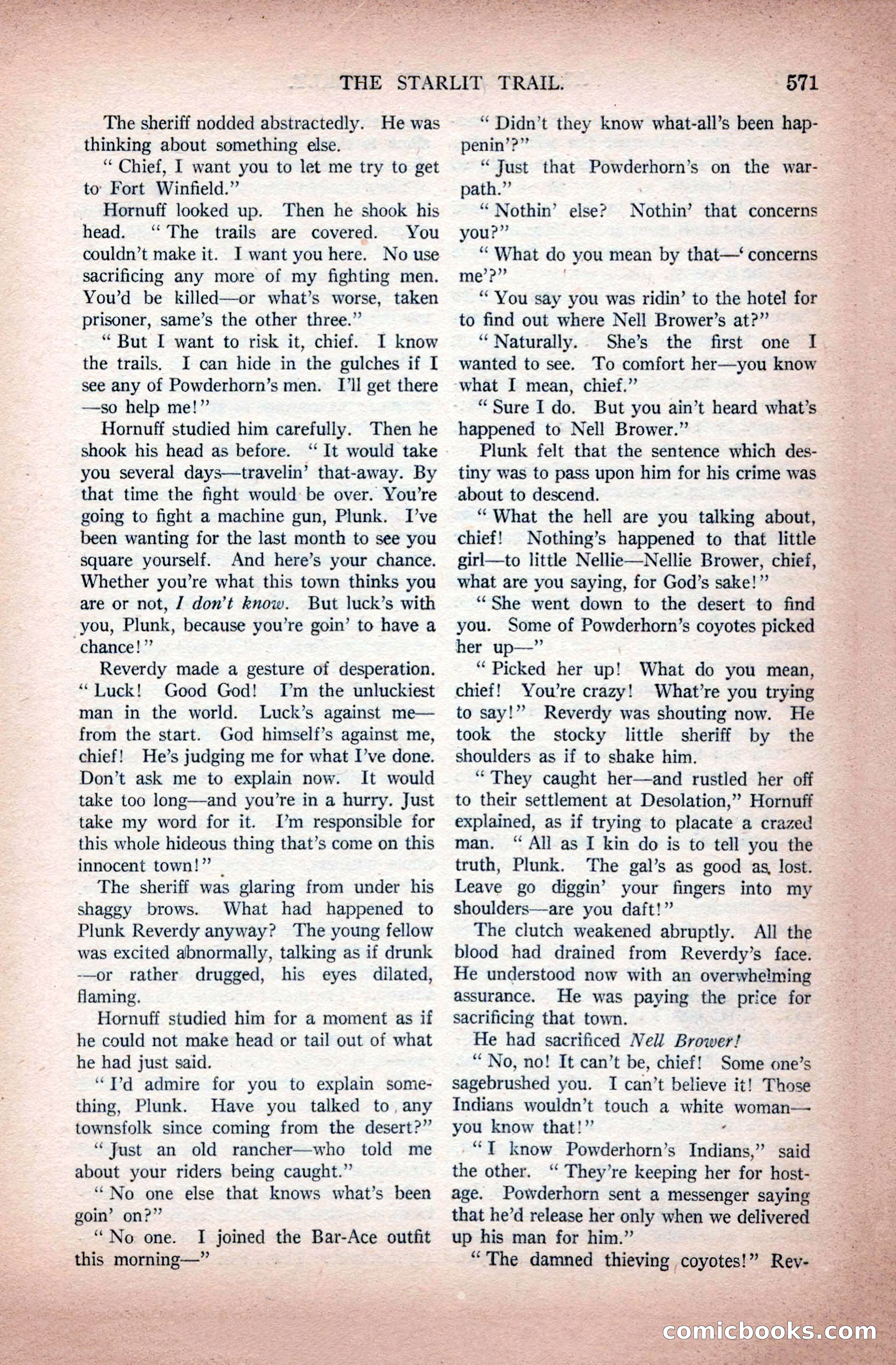 Argosy All-Story Weekly, November 28, 1925 — page 101 of 172