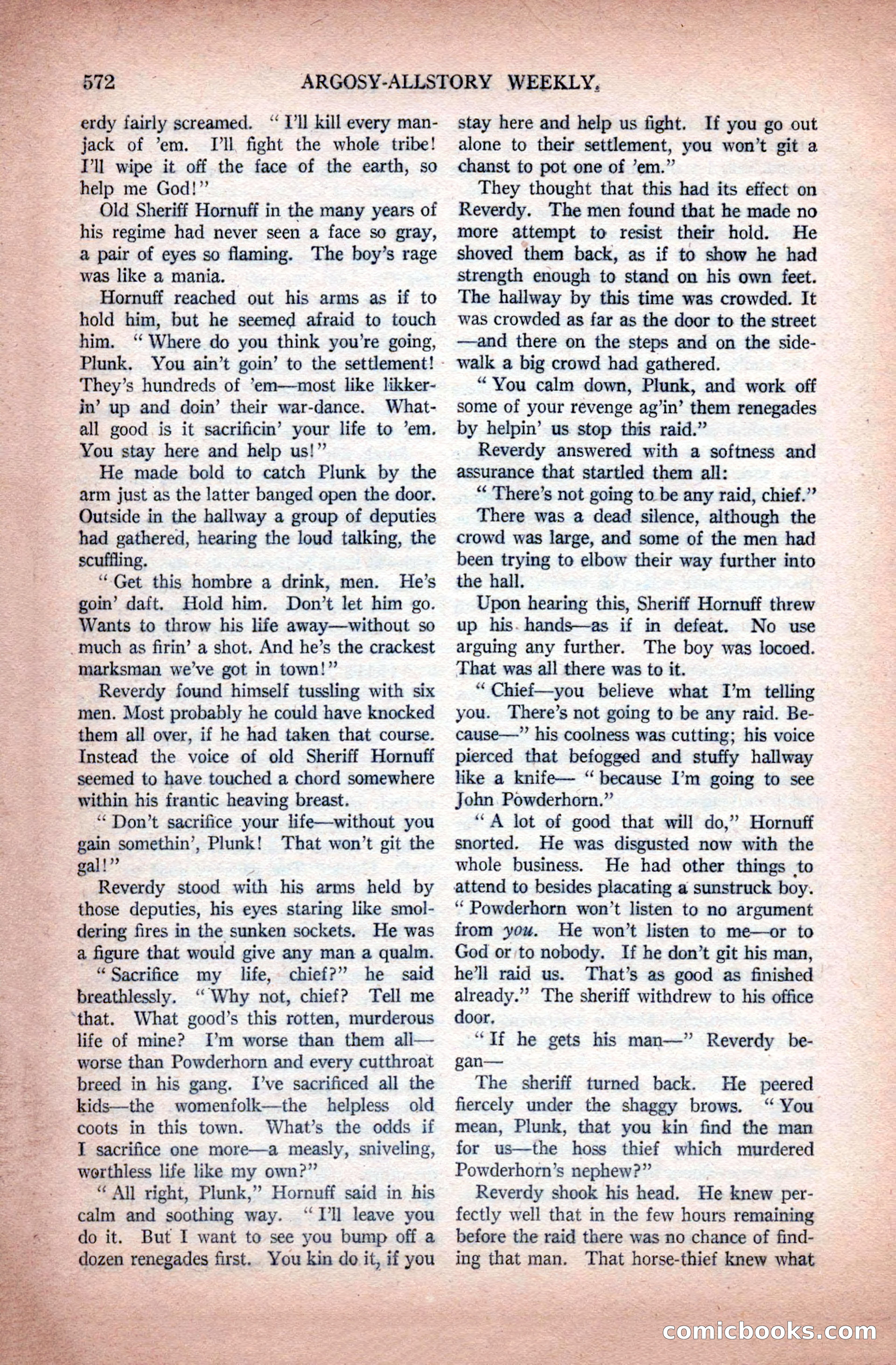 Argosy All-Story Weekly, November 28, 1925 — page 102 of 172
