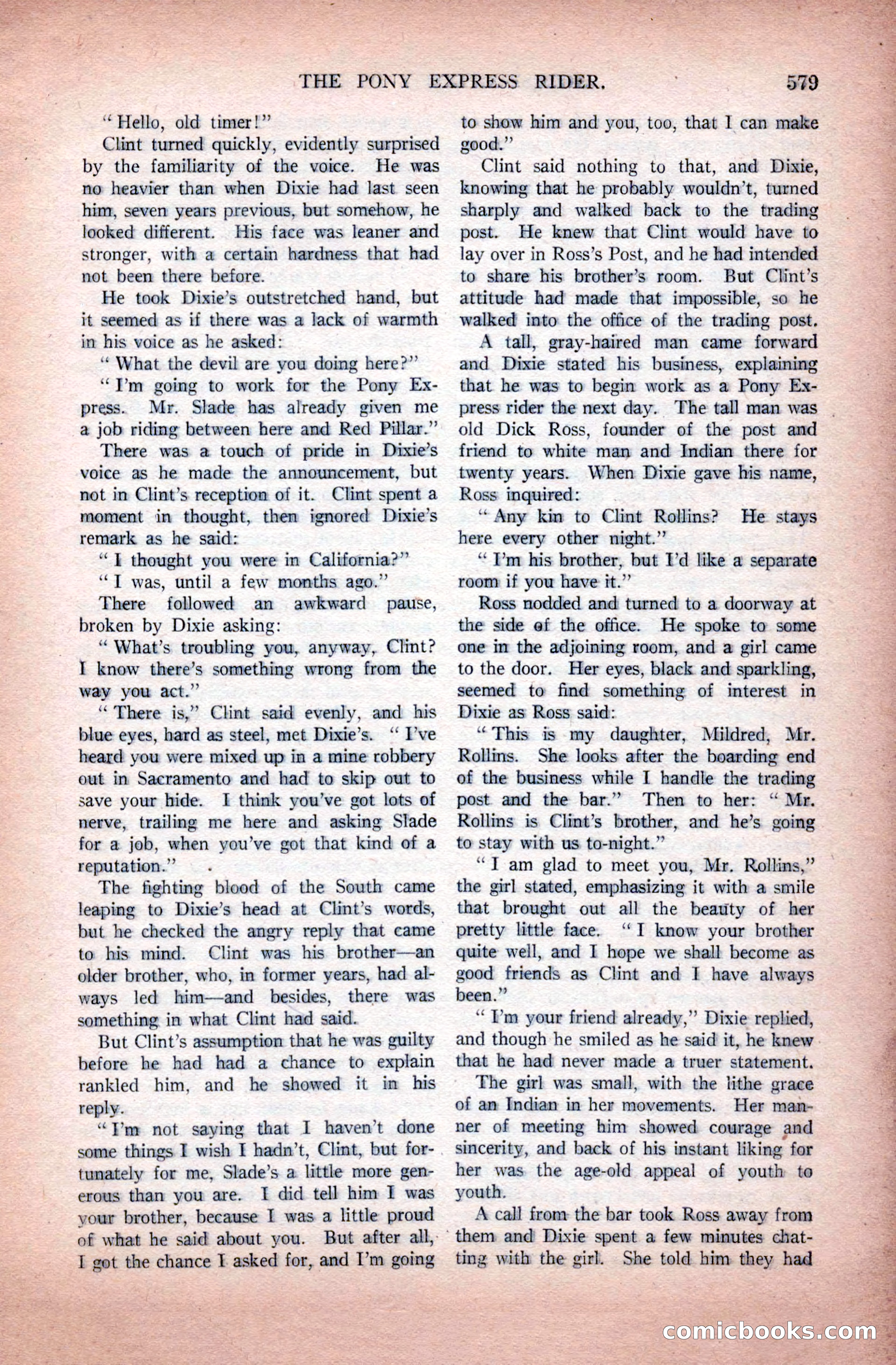 Argosy All-Story Weekly, November 28, 1925 — page 109 of 172