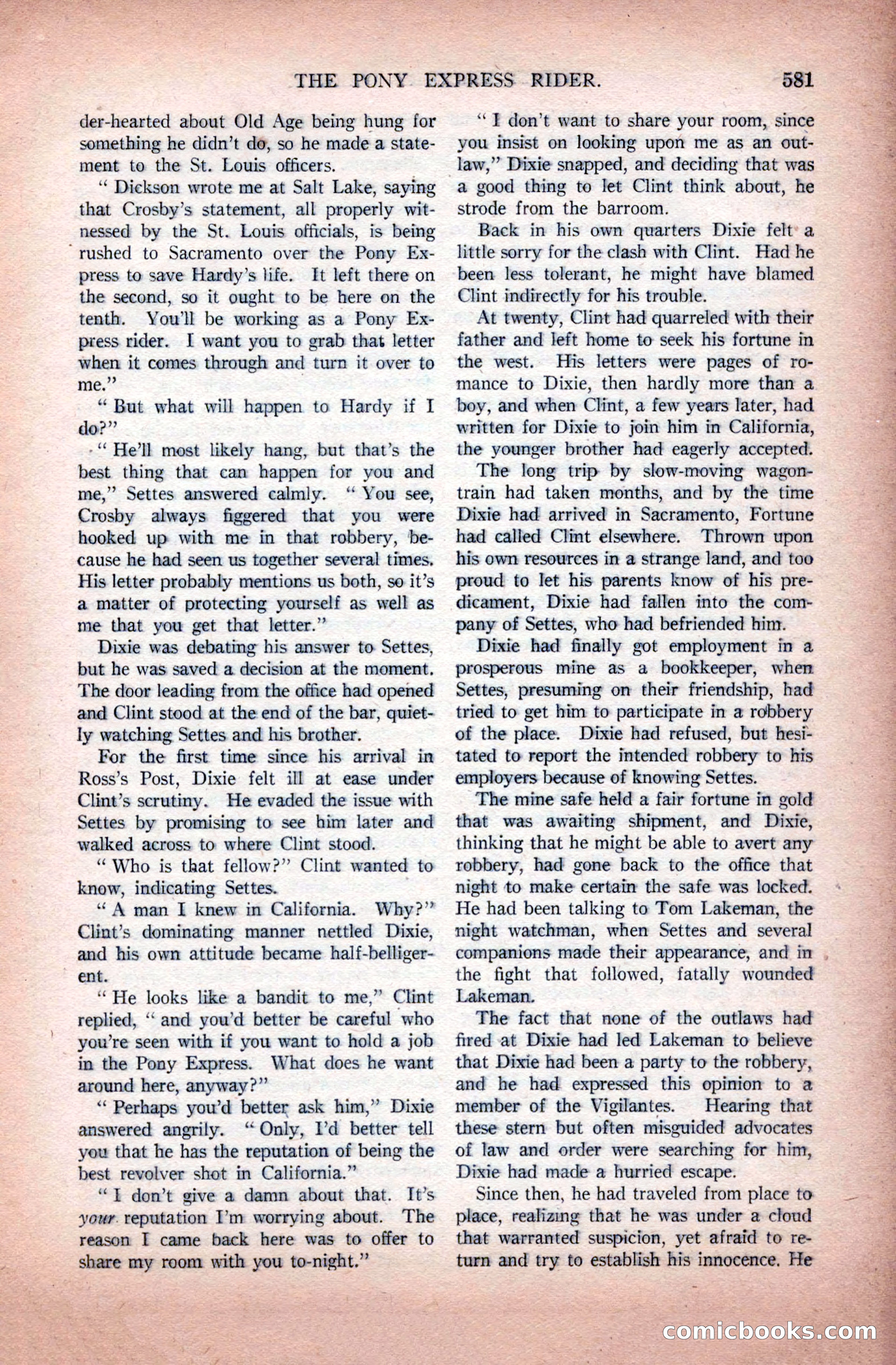 Argosy All-Story Weekly, November 28, 1925 — page 111 of 172