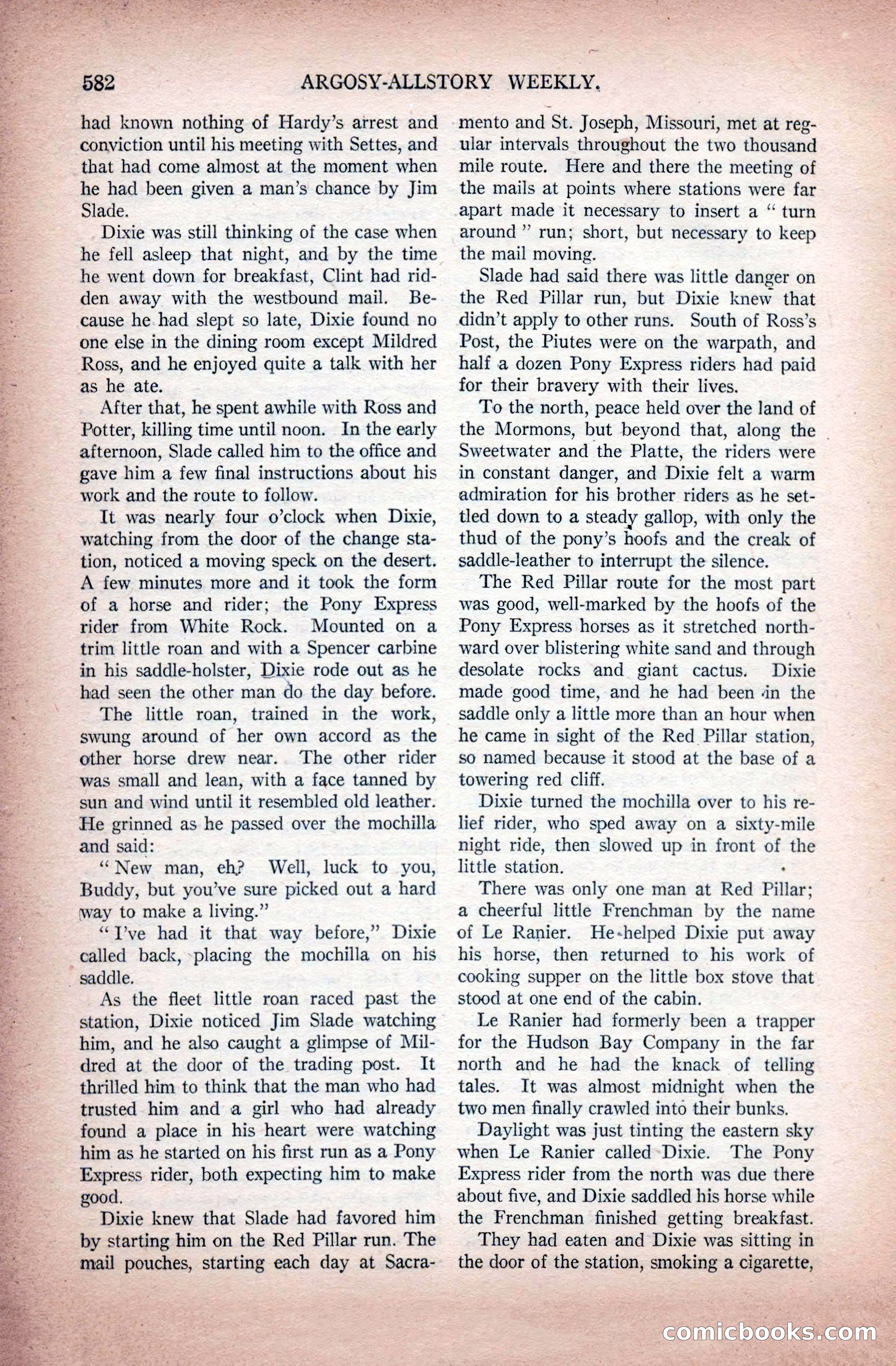 Argosy All-Story Weekly, November 28, 1925 — page 112 of 172