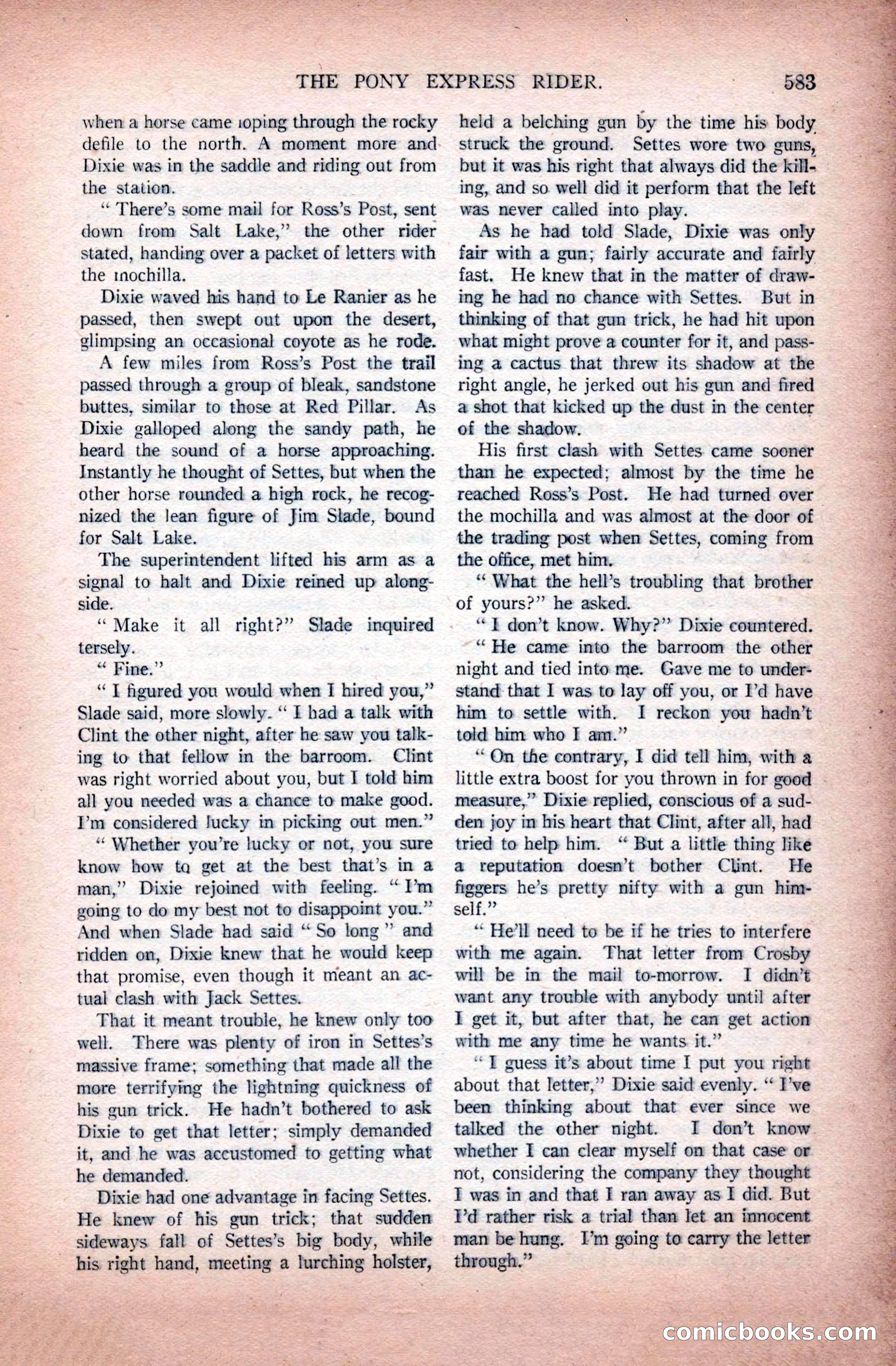 Argosy All-Story Weekly, November 28, 1925 — page 113 of 172