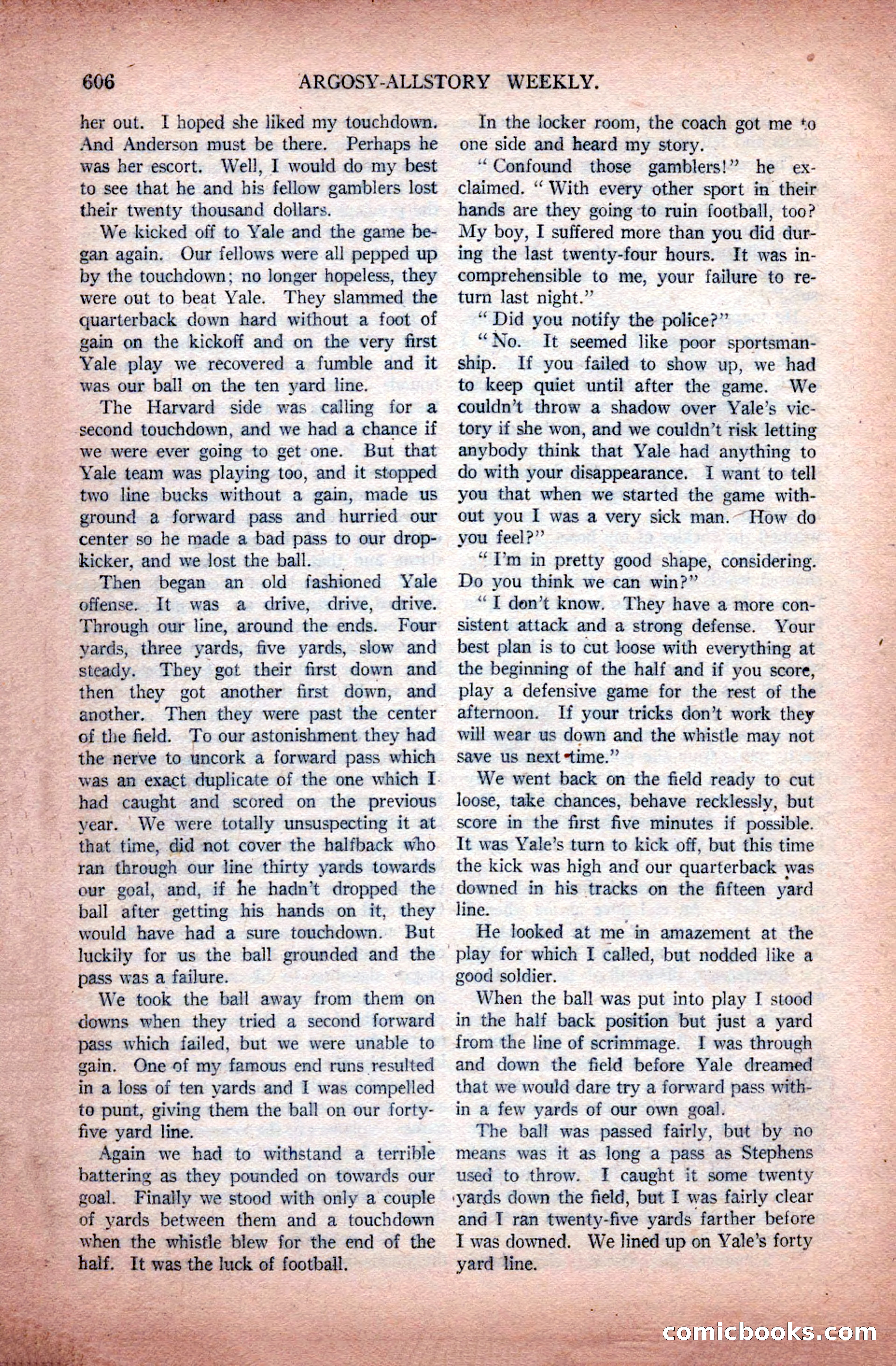 Argosy All-Story Weekly, November 28, 1925 — page 136 of 172