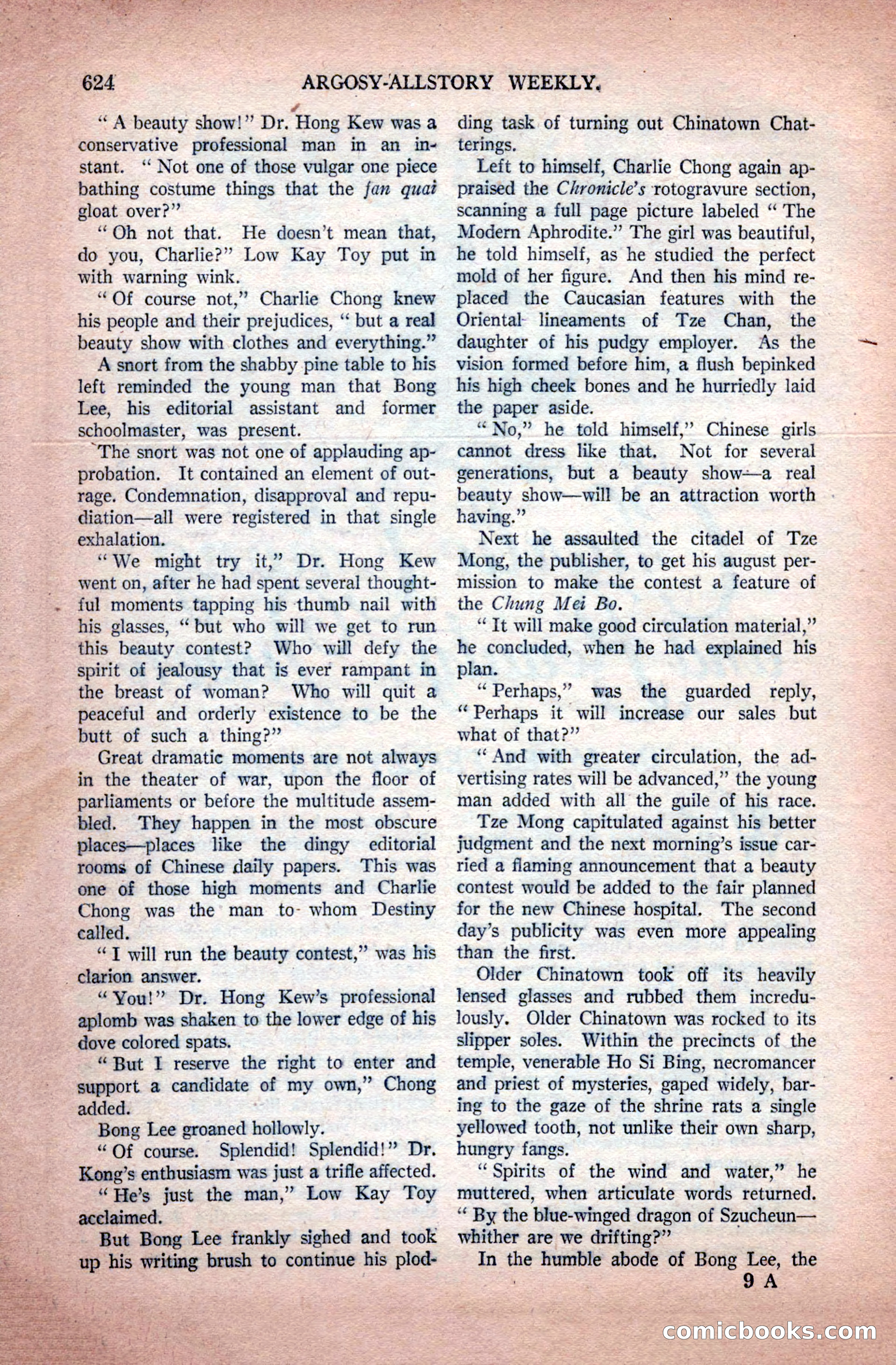 Argosy All-Story Weekly, November 28, 1925 — page 154 of 172