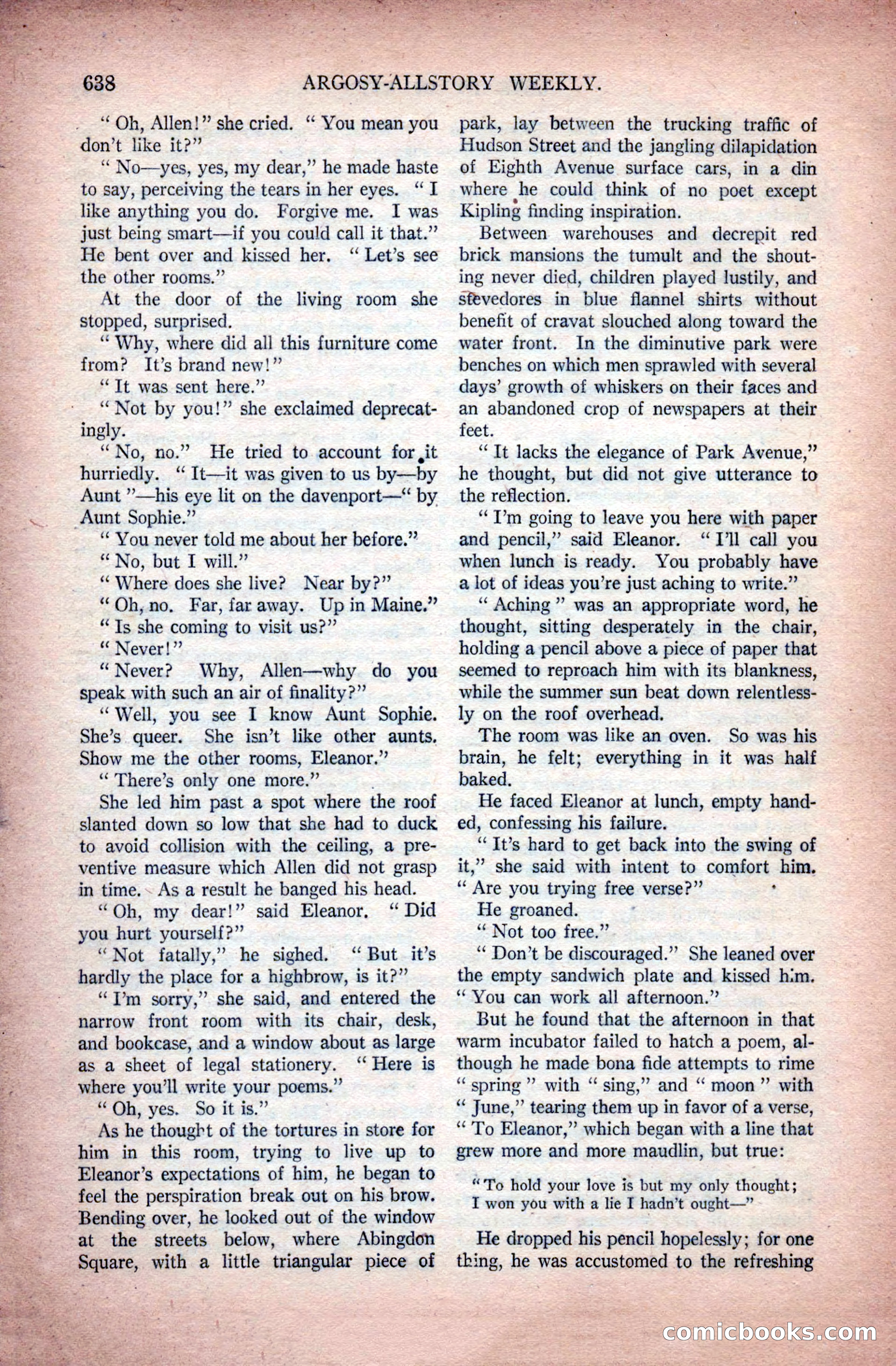 Argosy All-Story Weekly, November 28, 1925 — page 168 of 172