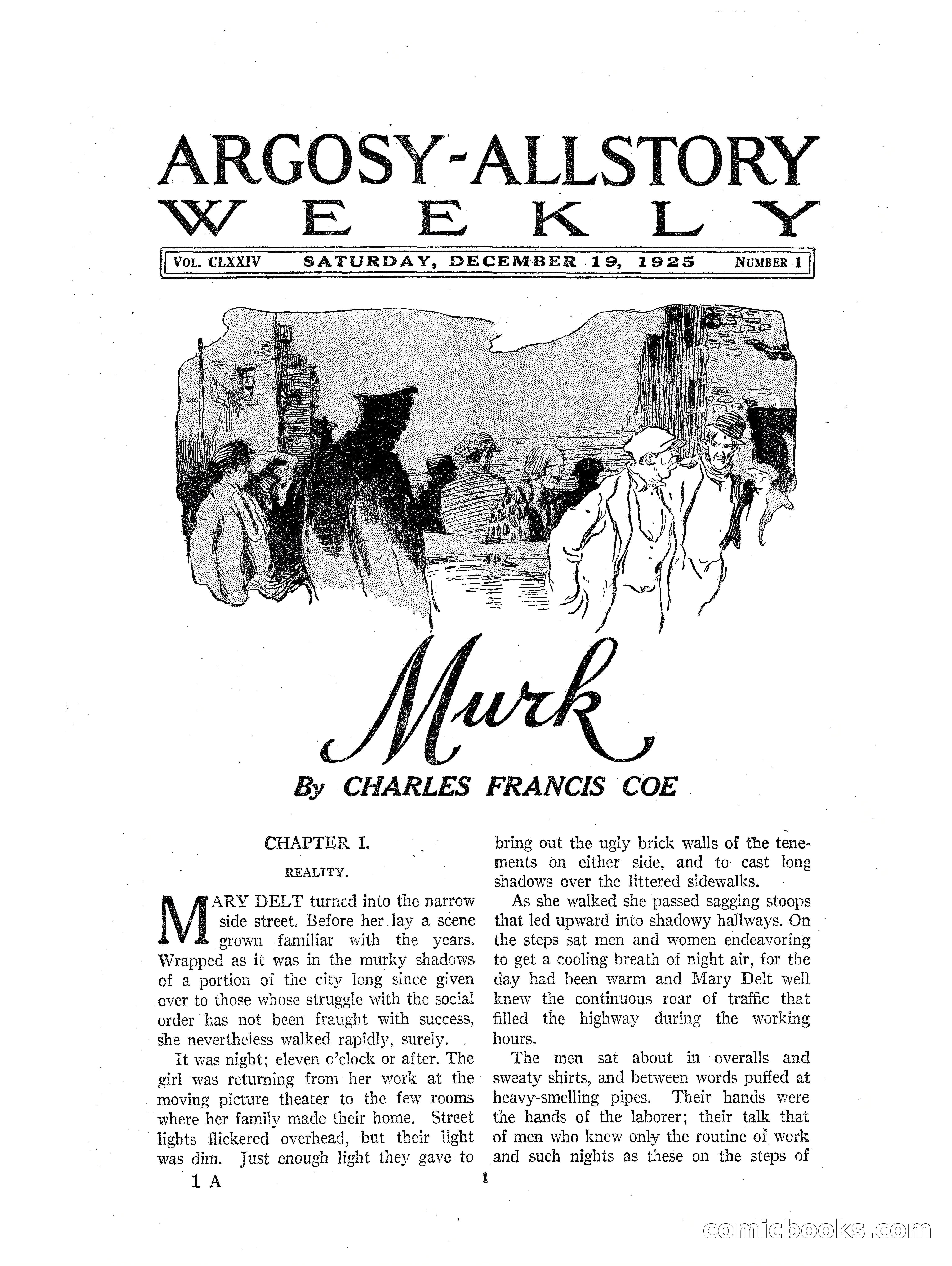 Argosy All-Story Weekly — page 3 of 164