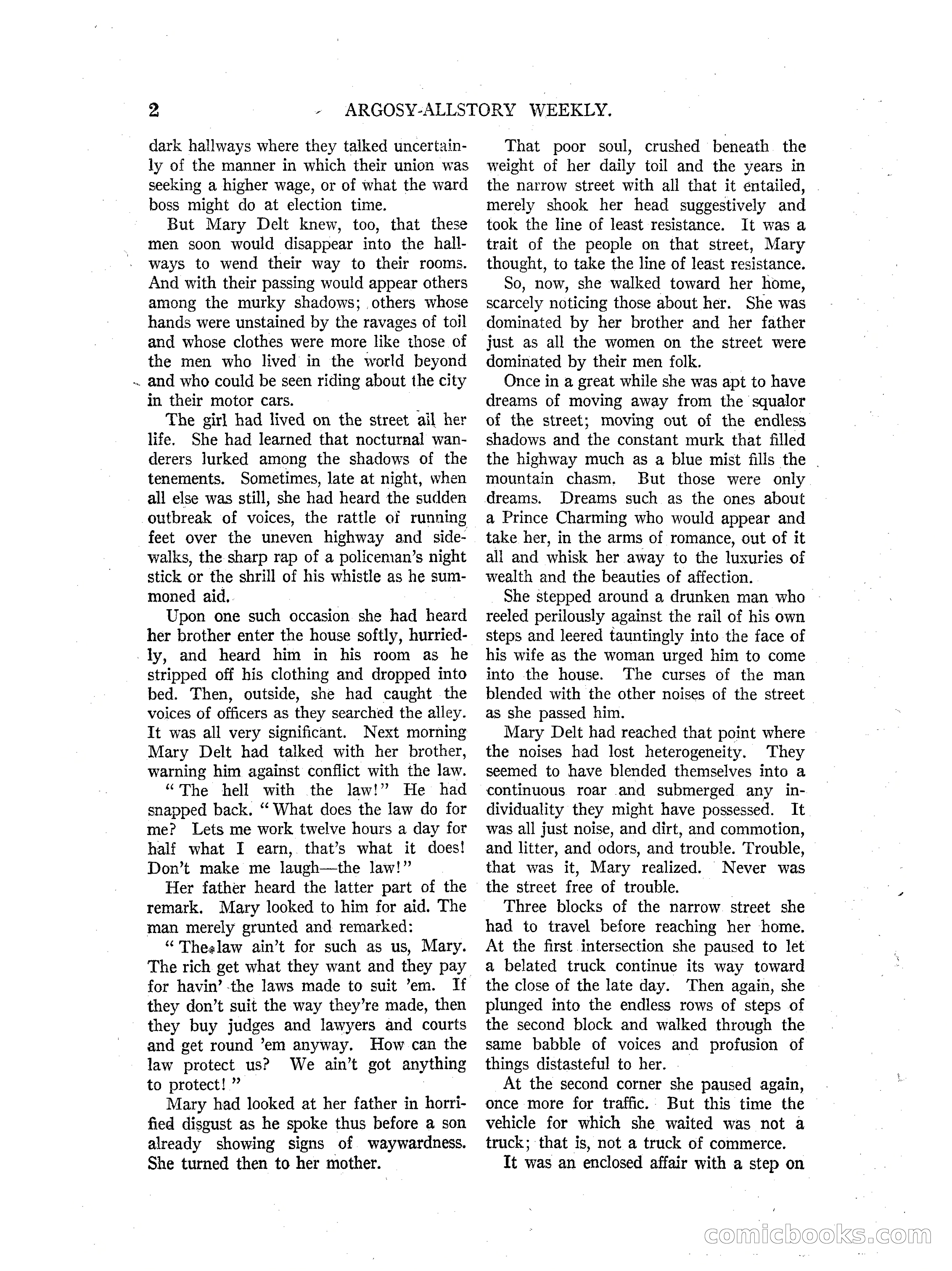 Argosy All-Story Weekly — page 4 of 164