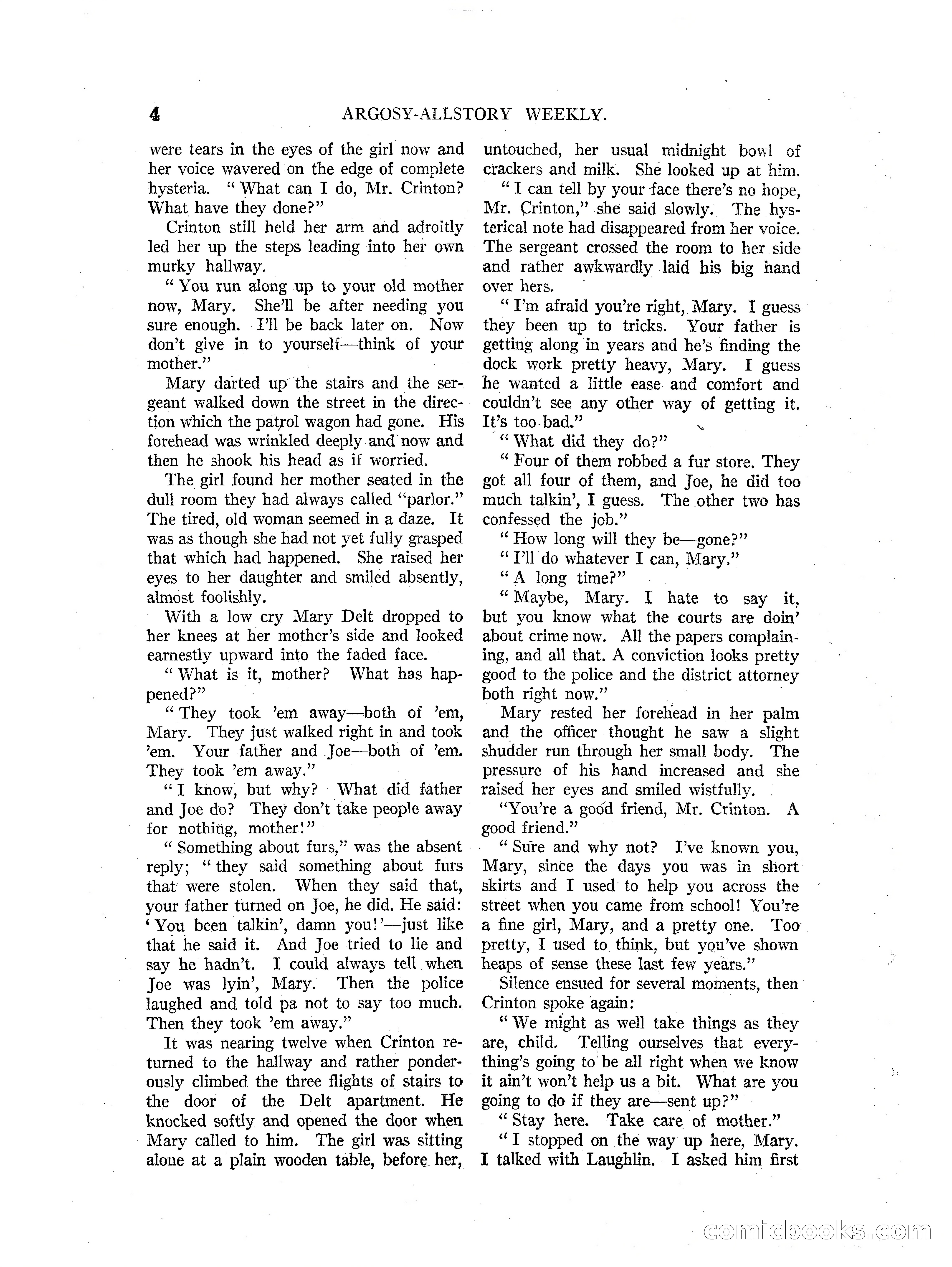 Argosy All-Story Weekly — page 6 of 164