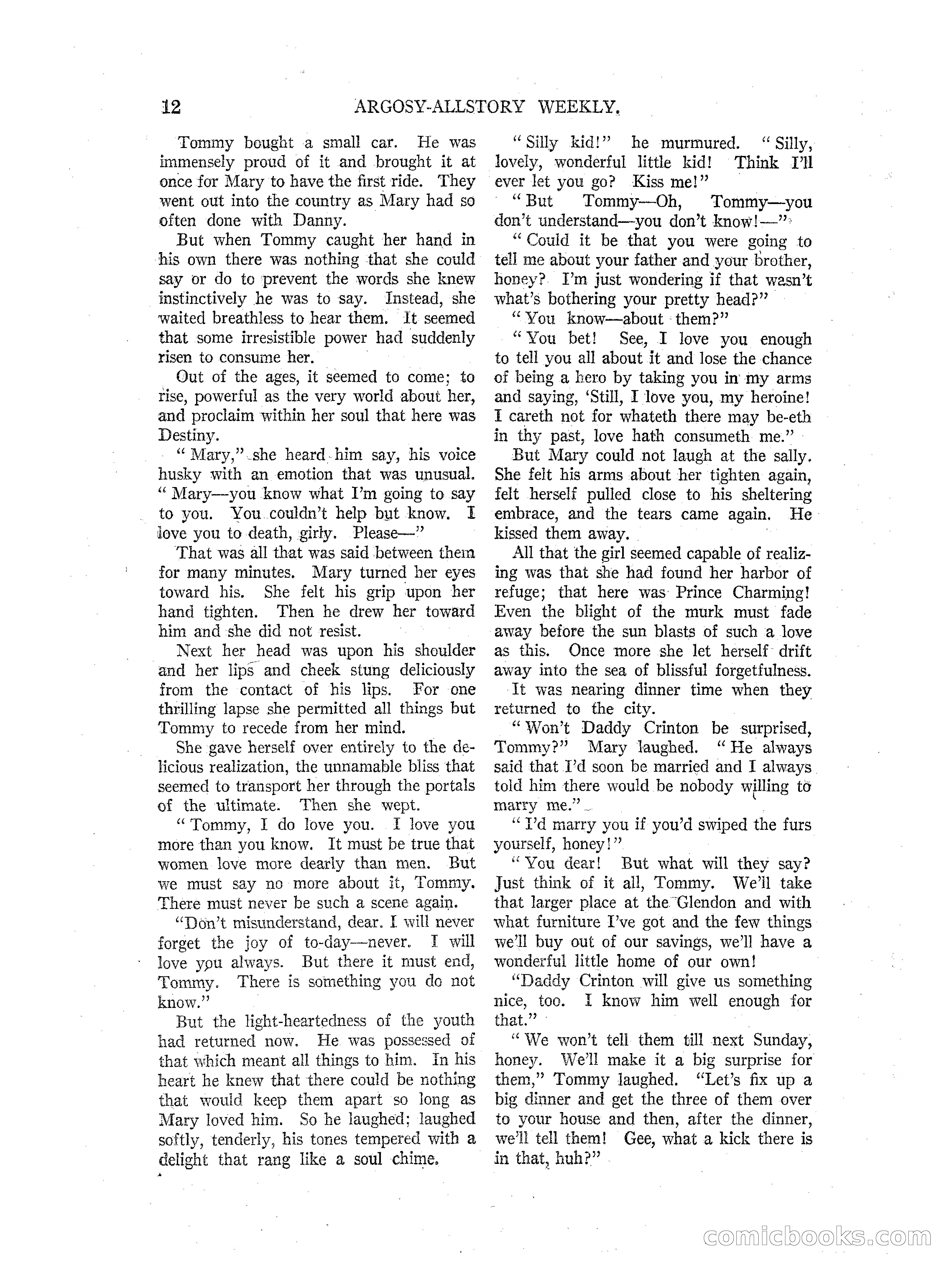 Argosy All-Story Weekly — page 14 of 164