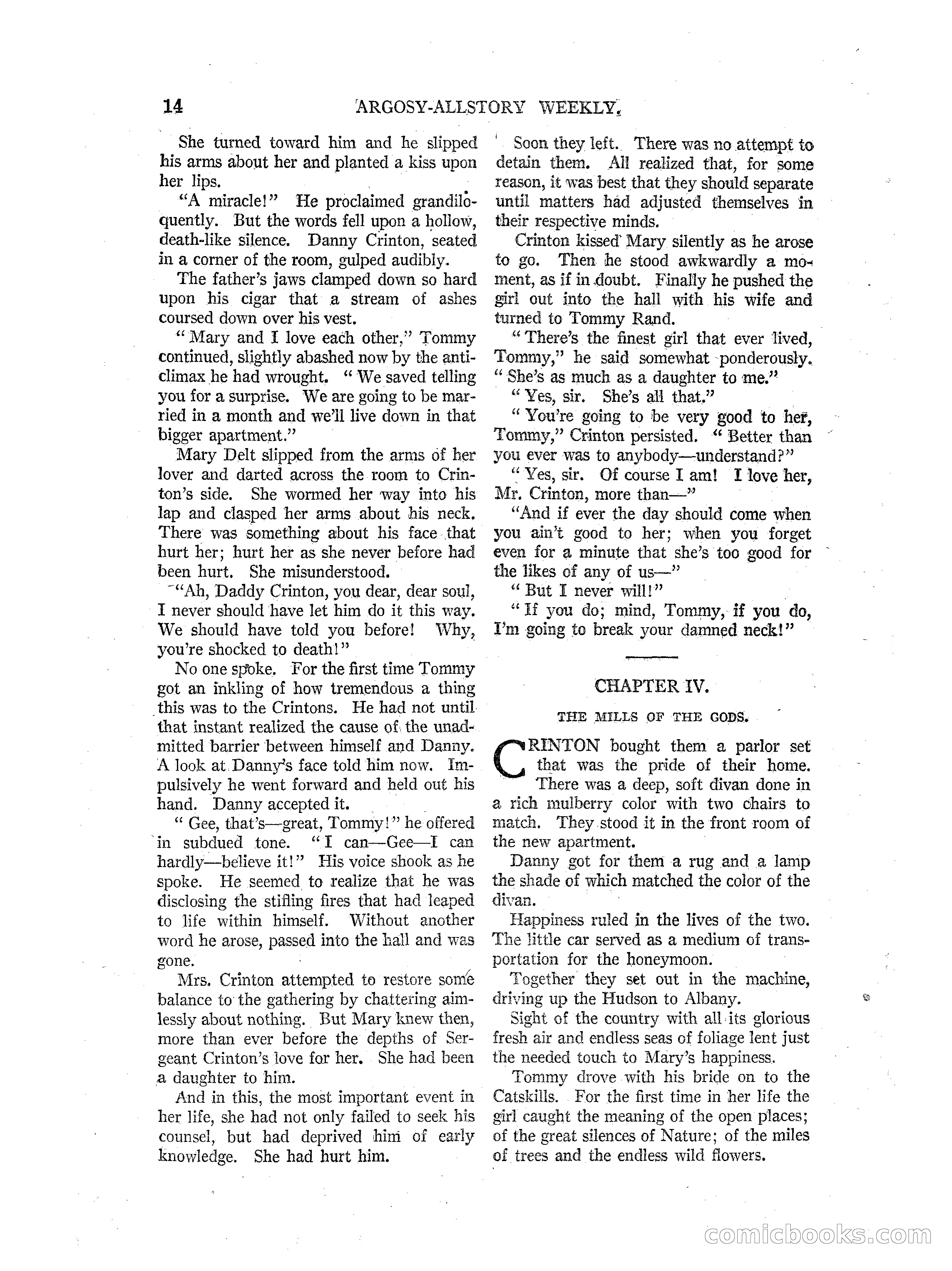 Argosy All-Story Weekly — page 16 of 164