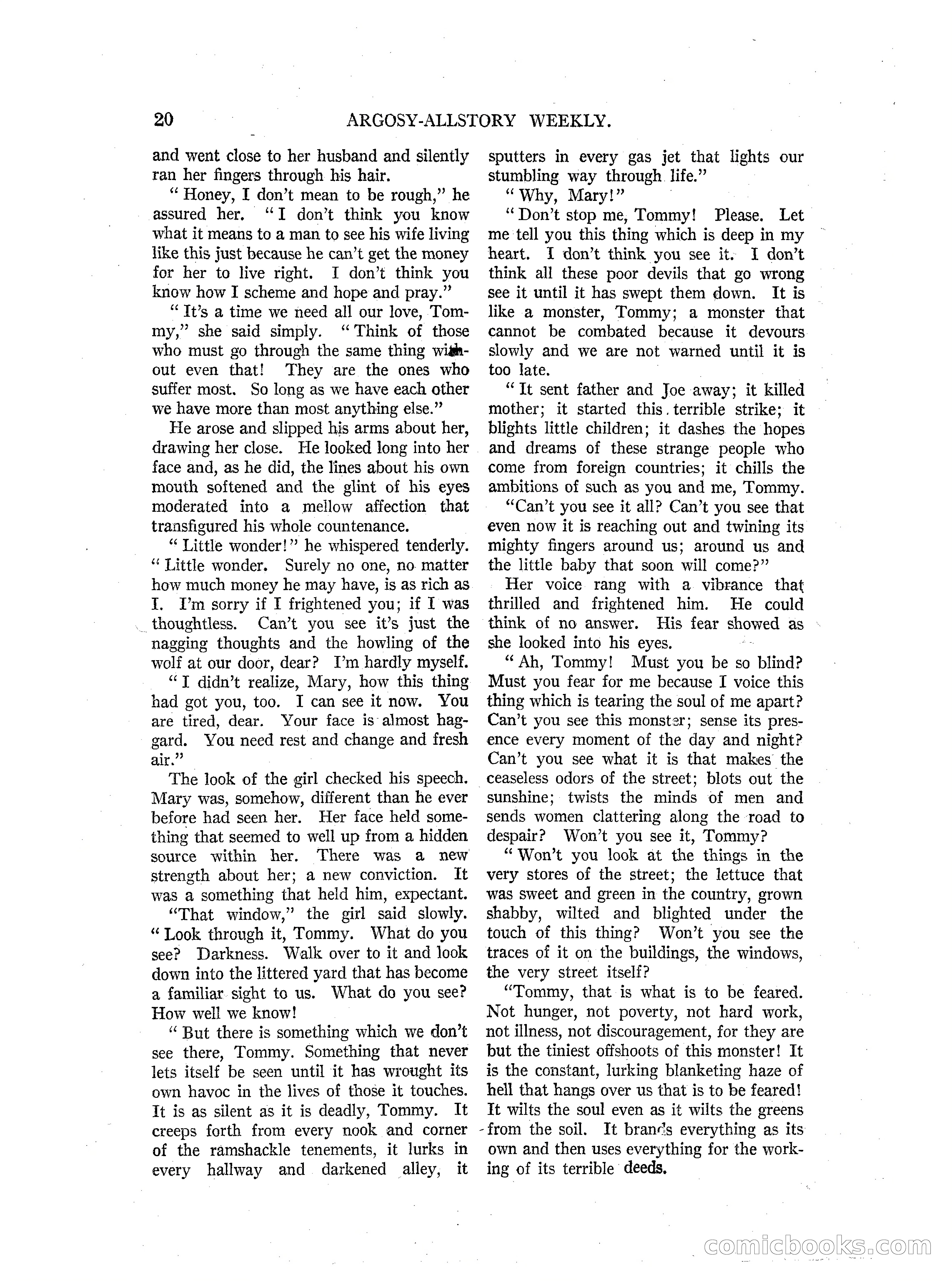 Argosy All-Story Weekly — page 22 of 164