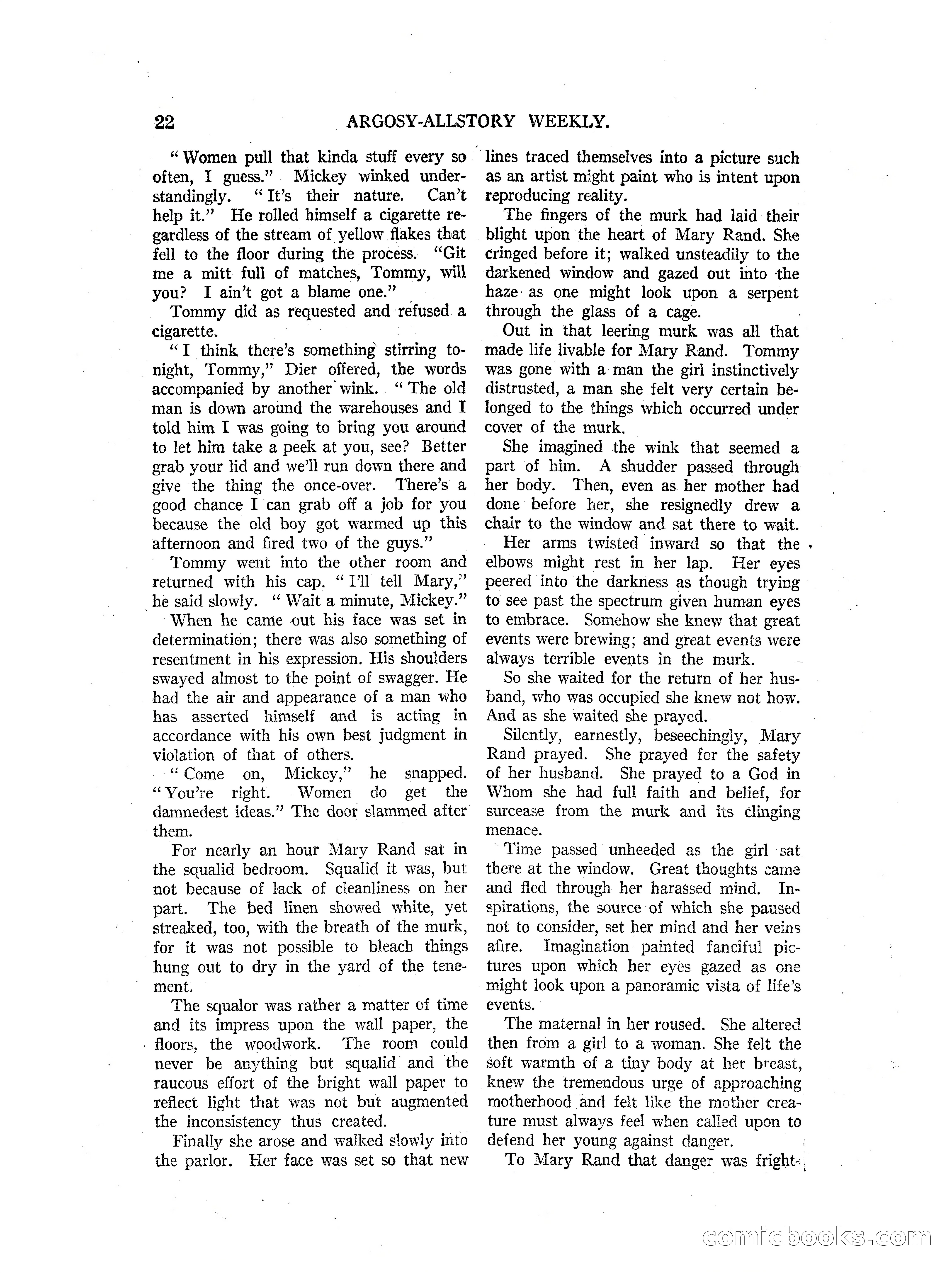 Argosy All-Story Weekly — page 24 of 164