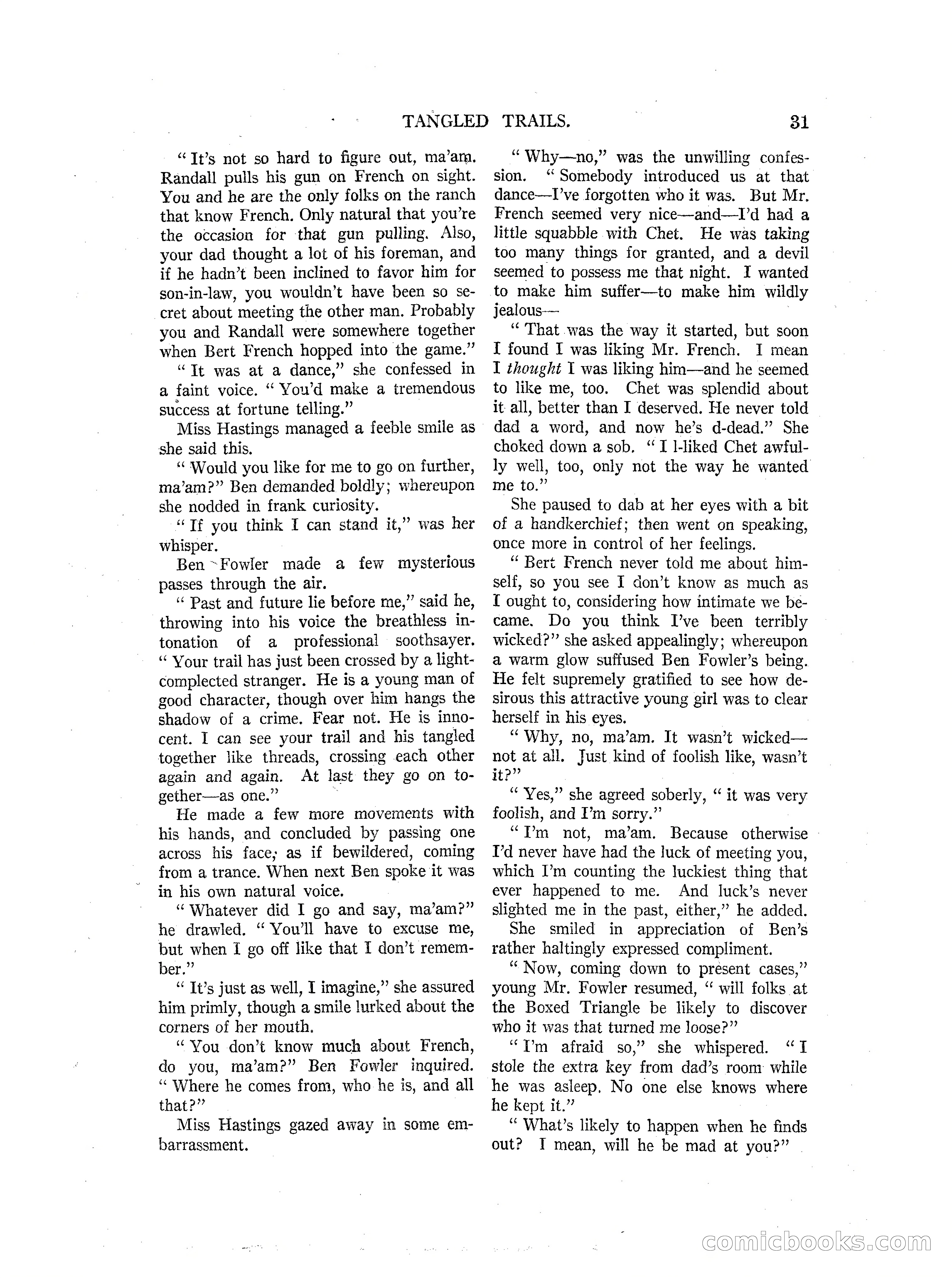 Argosy All-Story Weekly — page 33 of 164