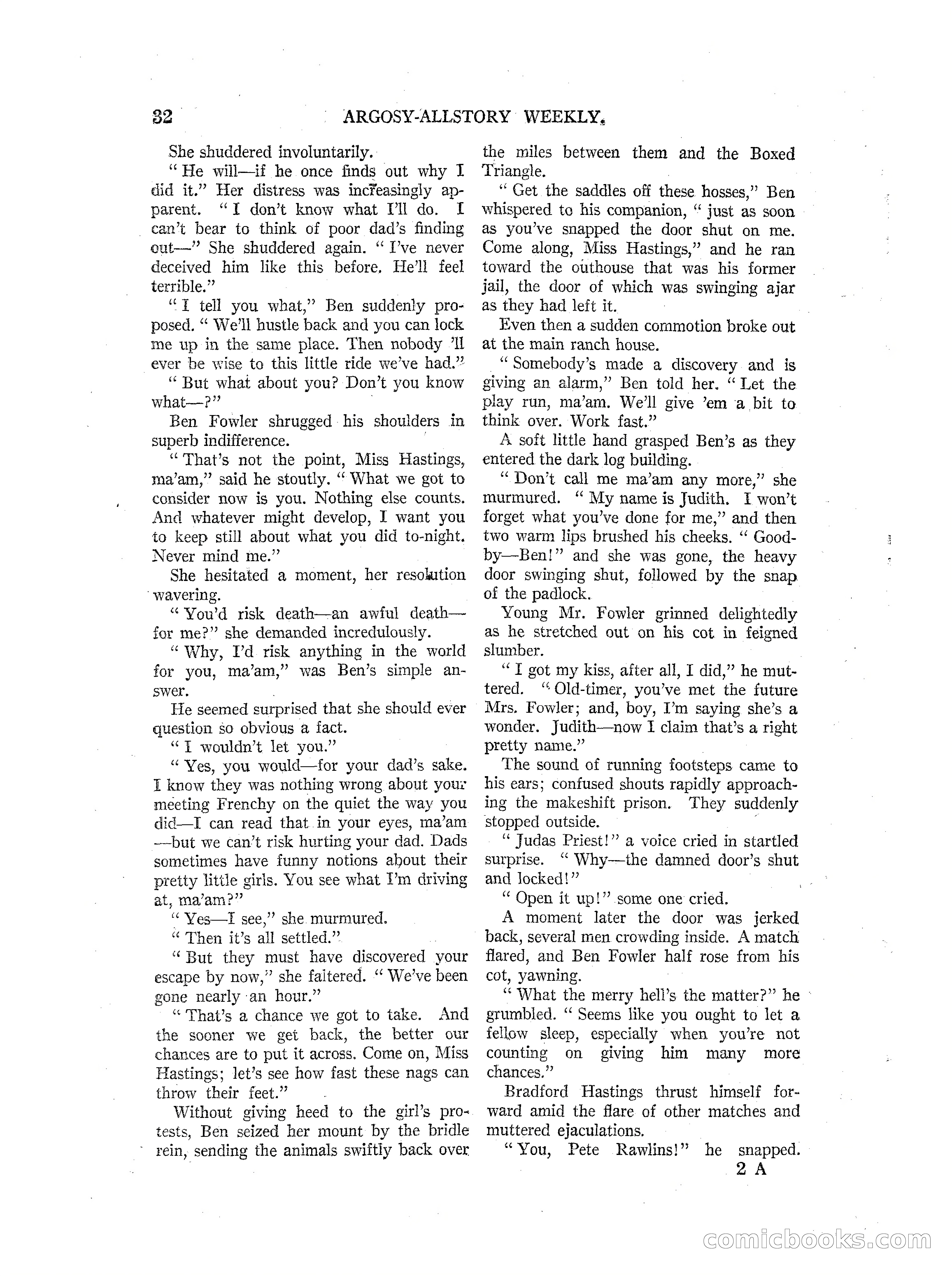 Argosy All-Story Weekly — page 34 of 164