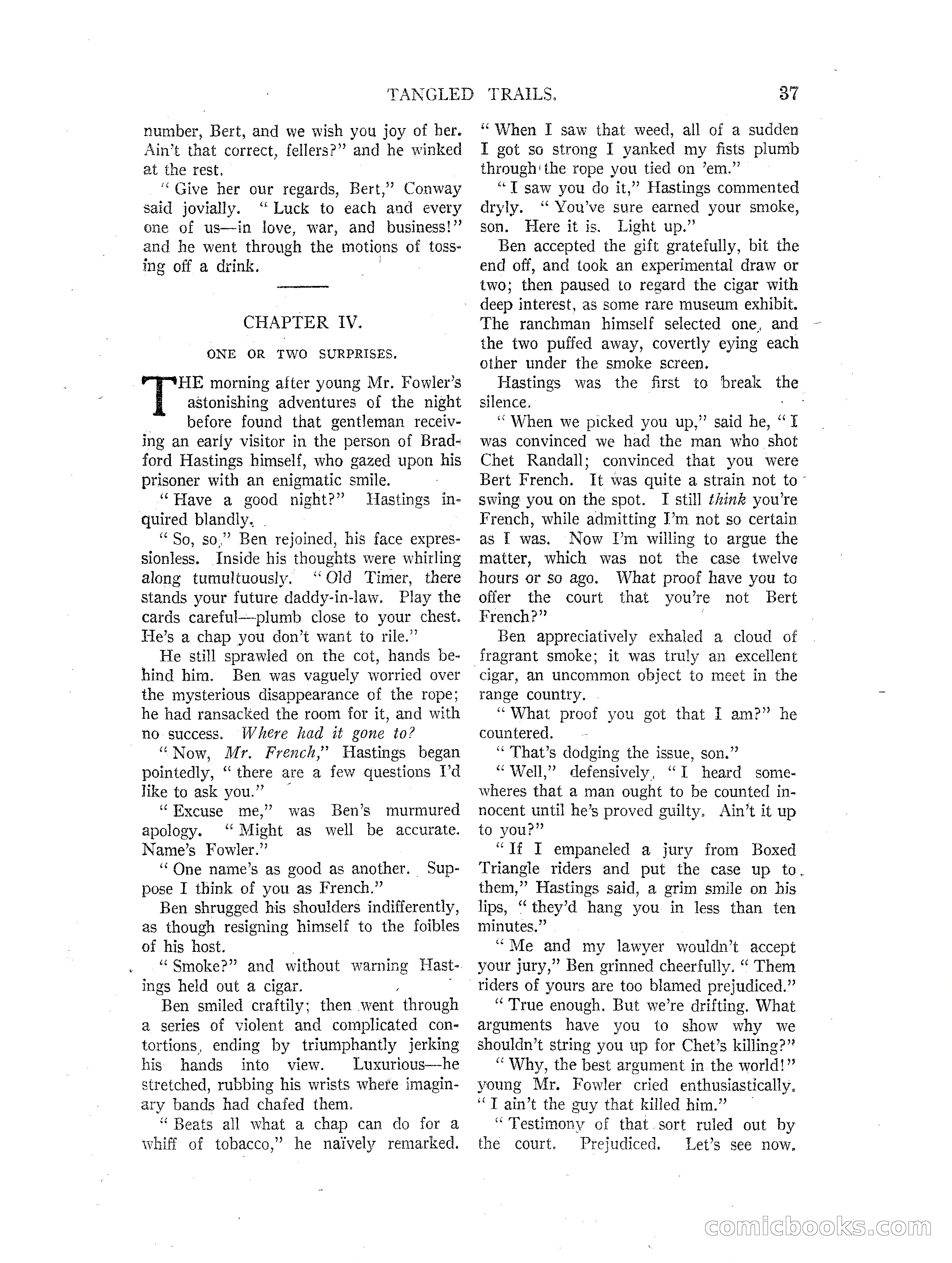 Argosy All-Story Weekly — page 39 of 164