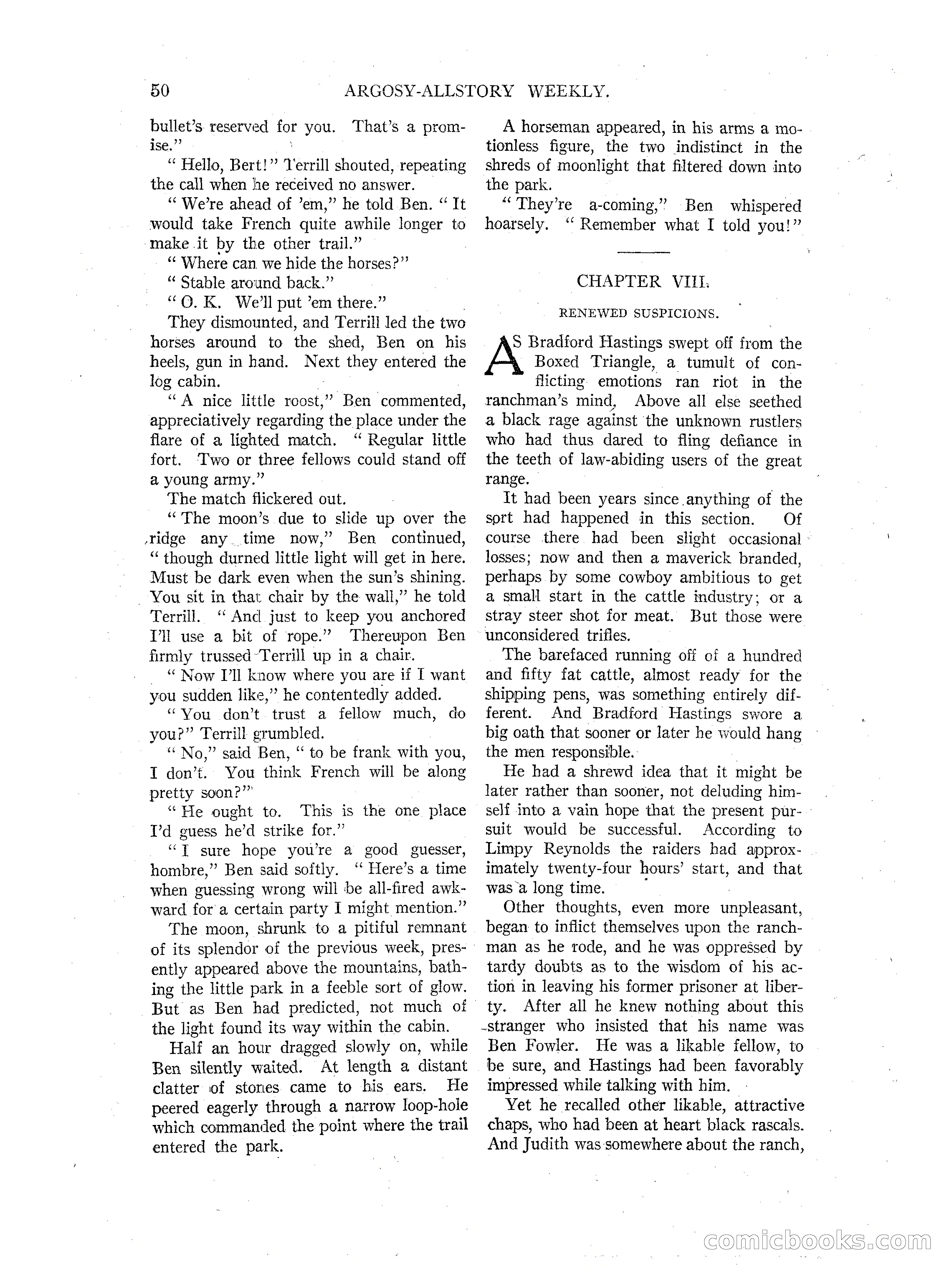 Argosy All-Story Weekly — page 52 of 164