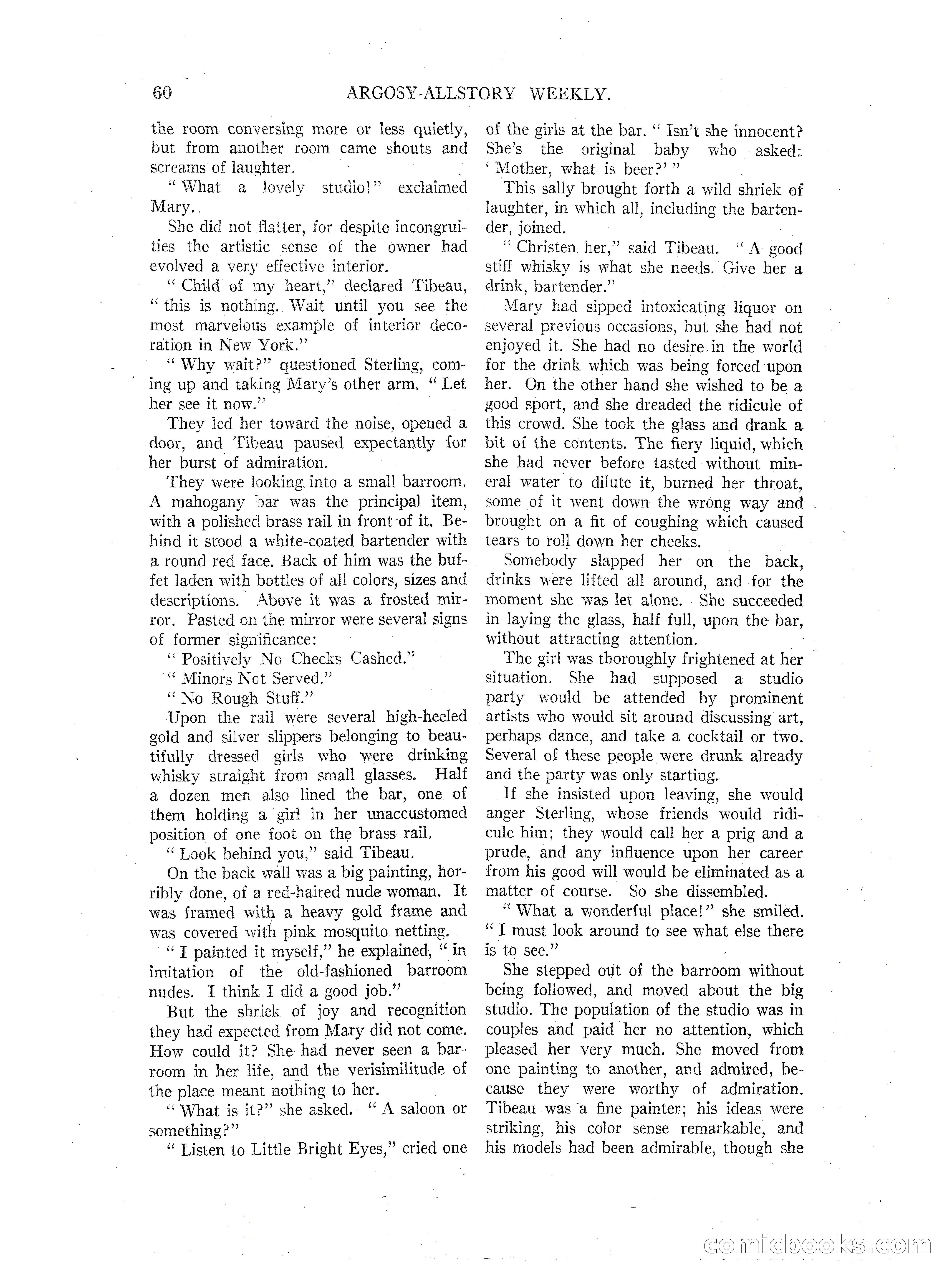 Argosy All-Story Weekly — page 62 of 164