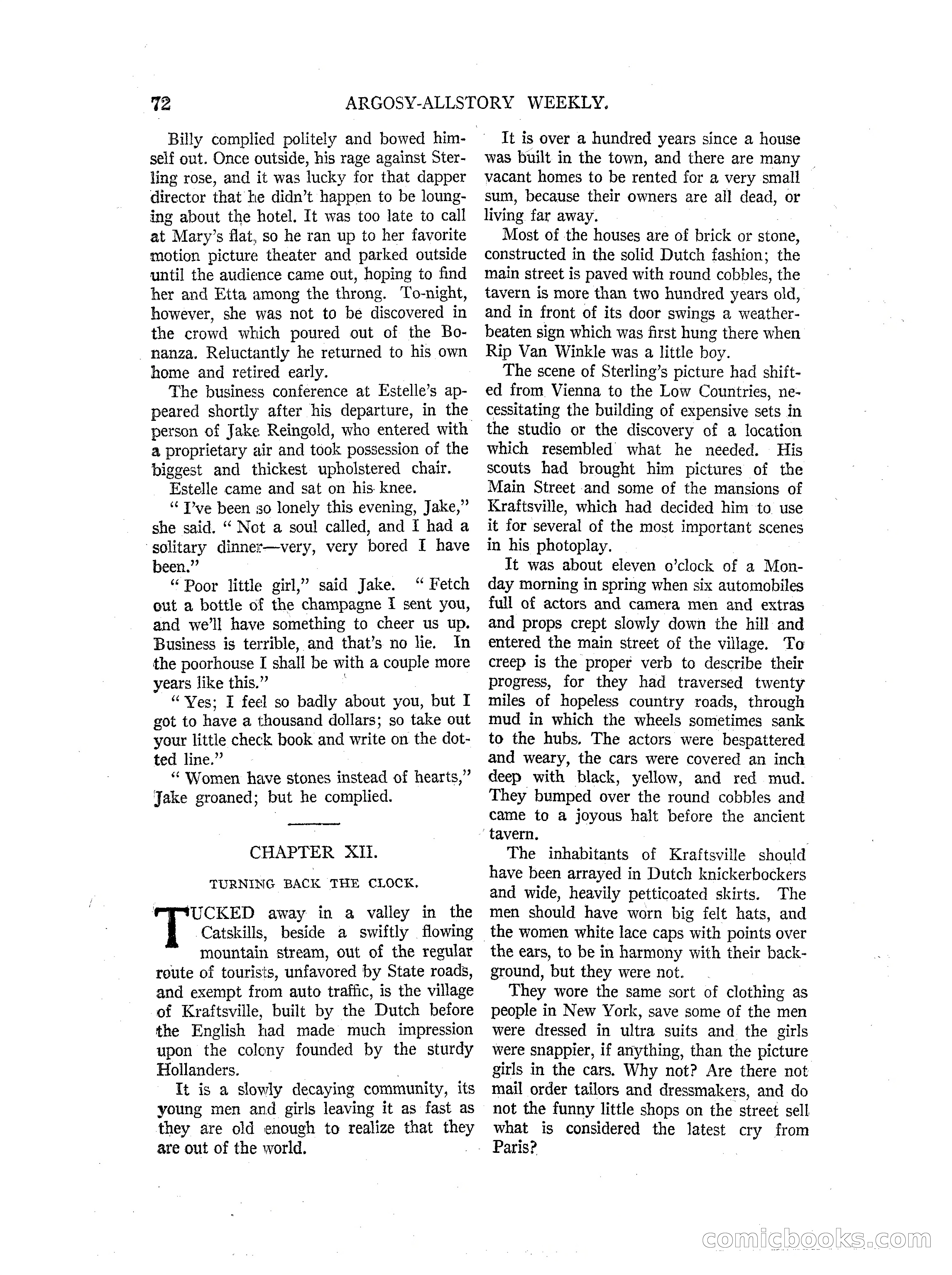 Argosy All-Story Weekly — page 74 of 164