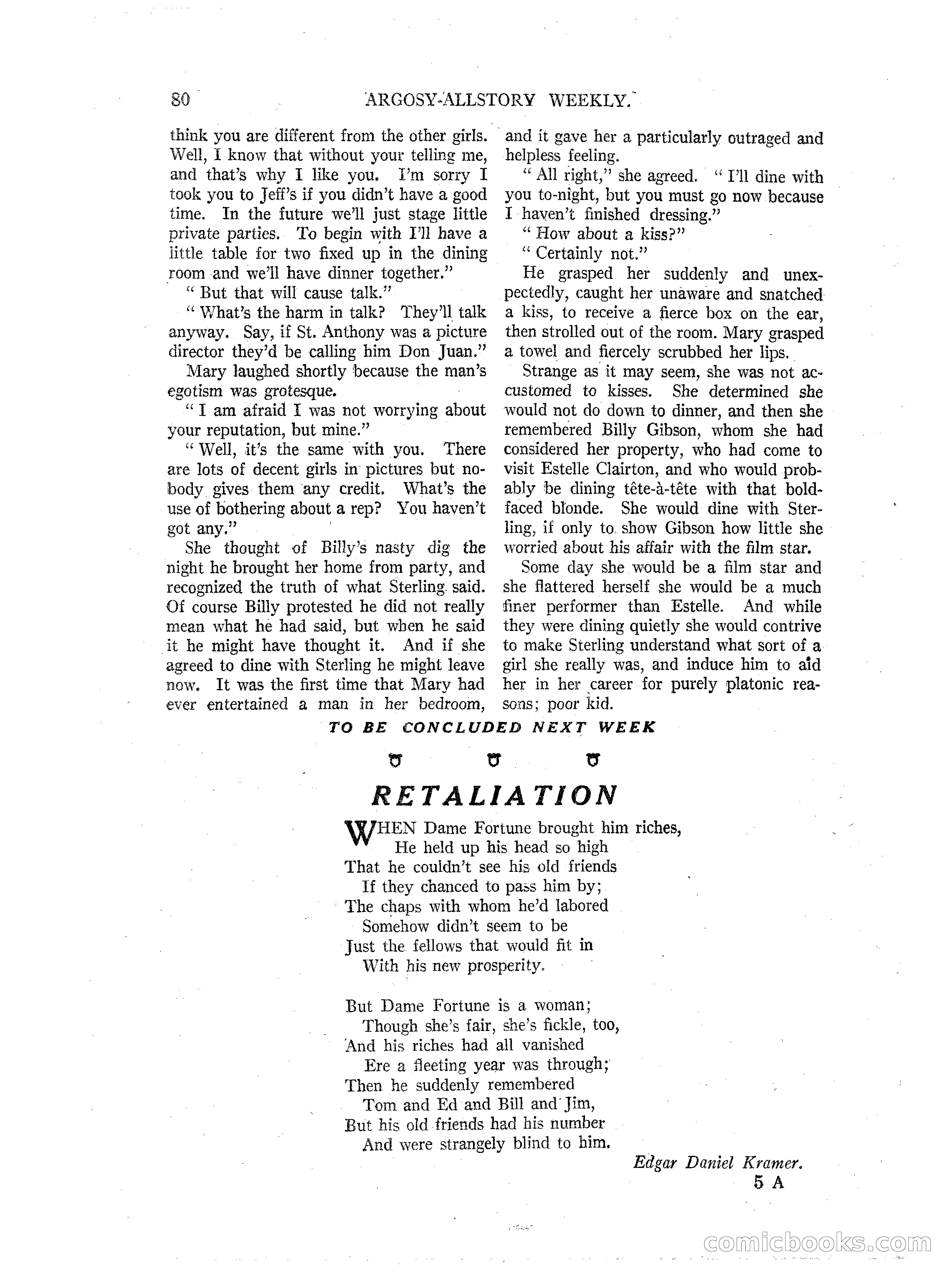 Argosy All-Story Weekly — page 82 of 164