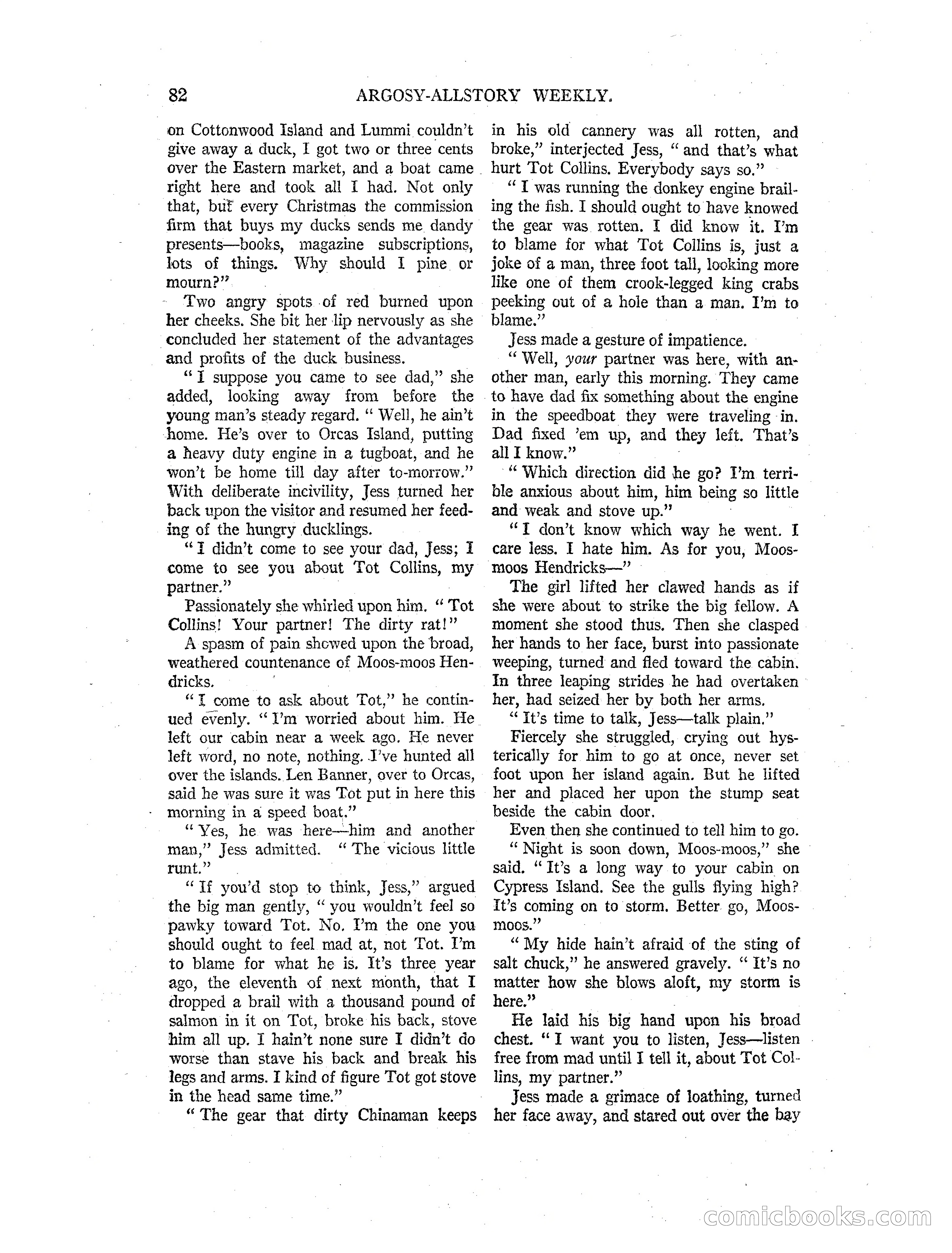 Argosy All-Story Weekly — page 84 of 164