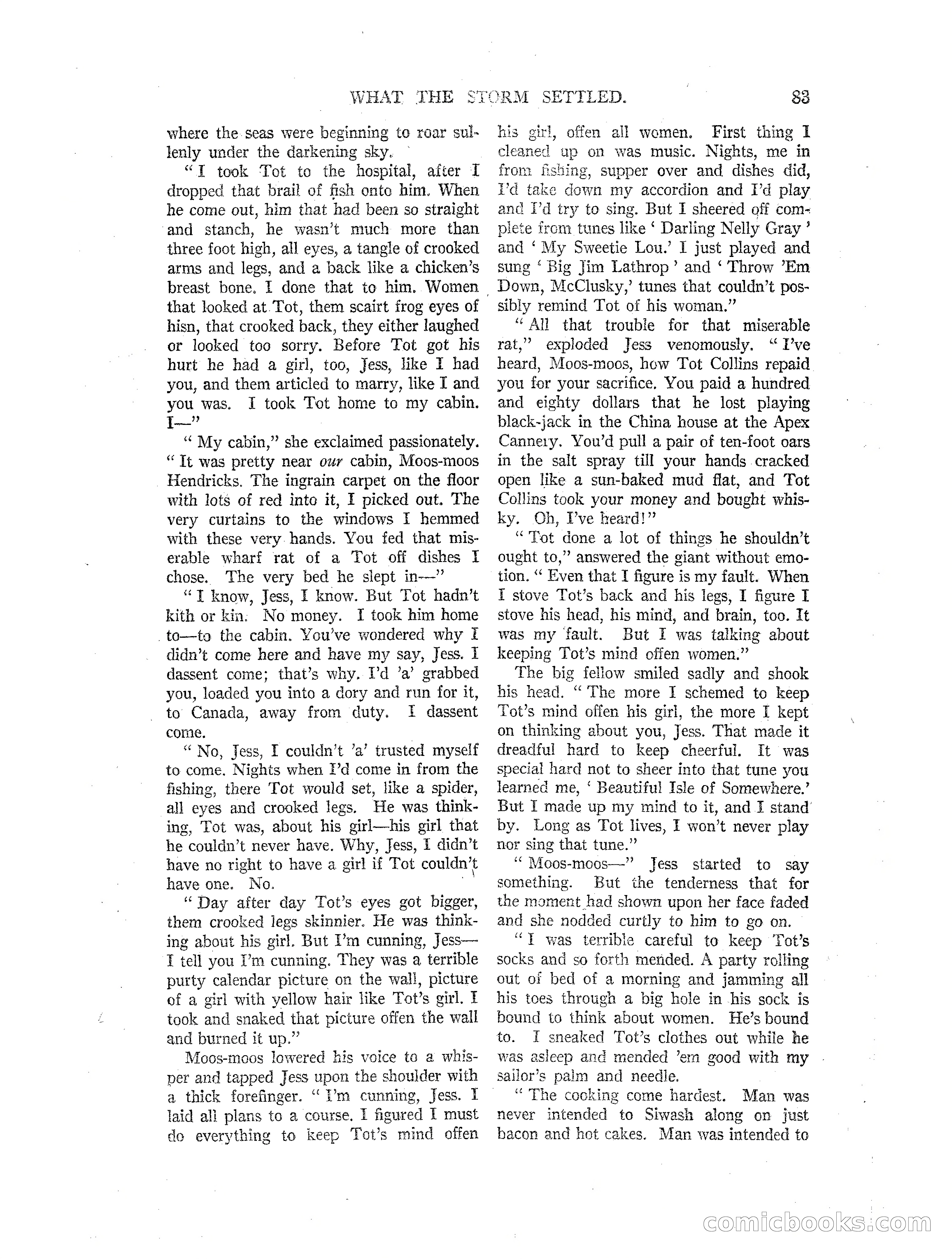 Argosy All-Story Weekly — page 85 of 164