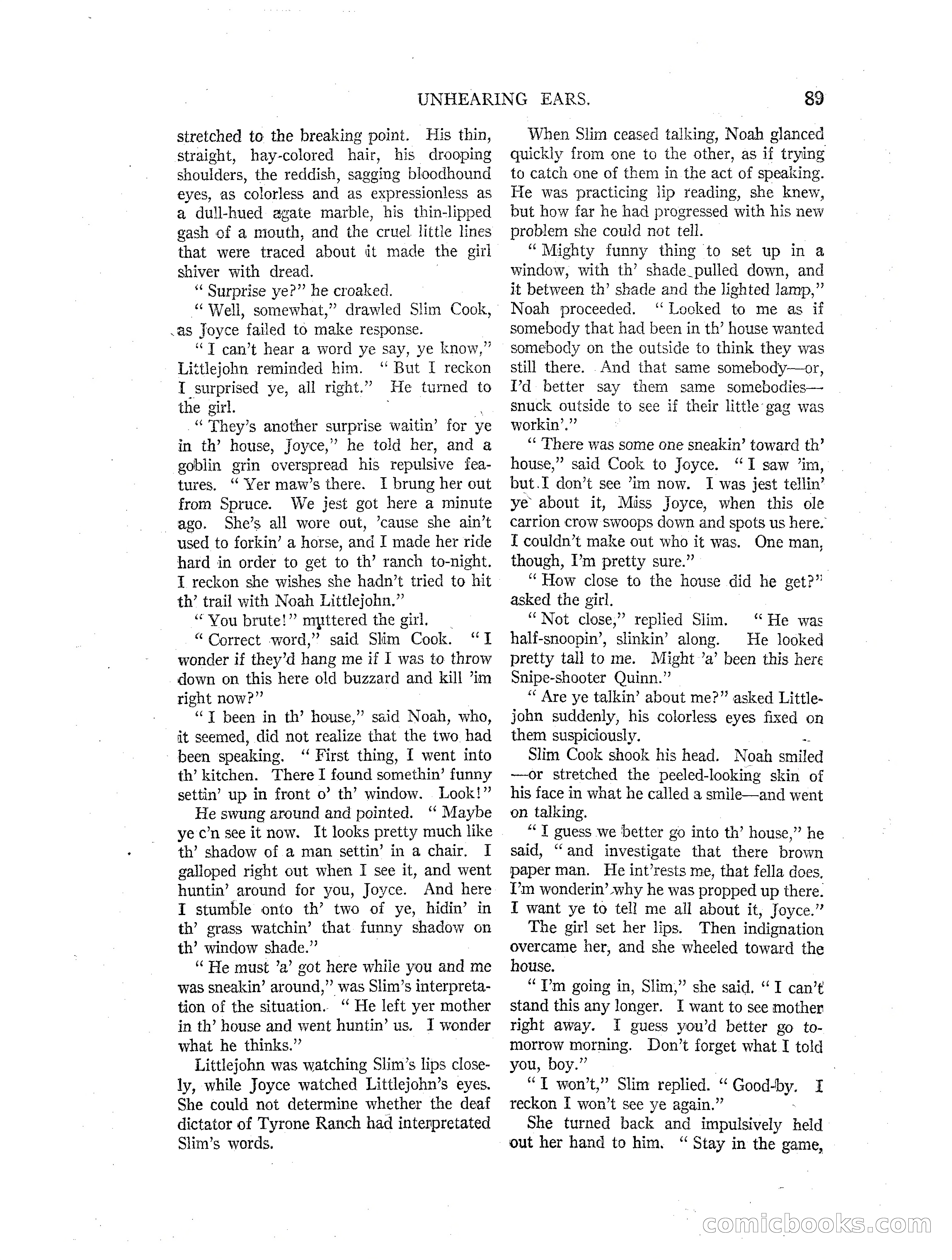 Argosy All-Story Weekly — page 91 of 164