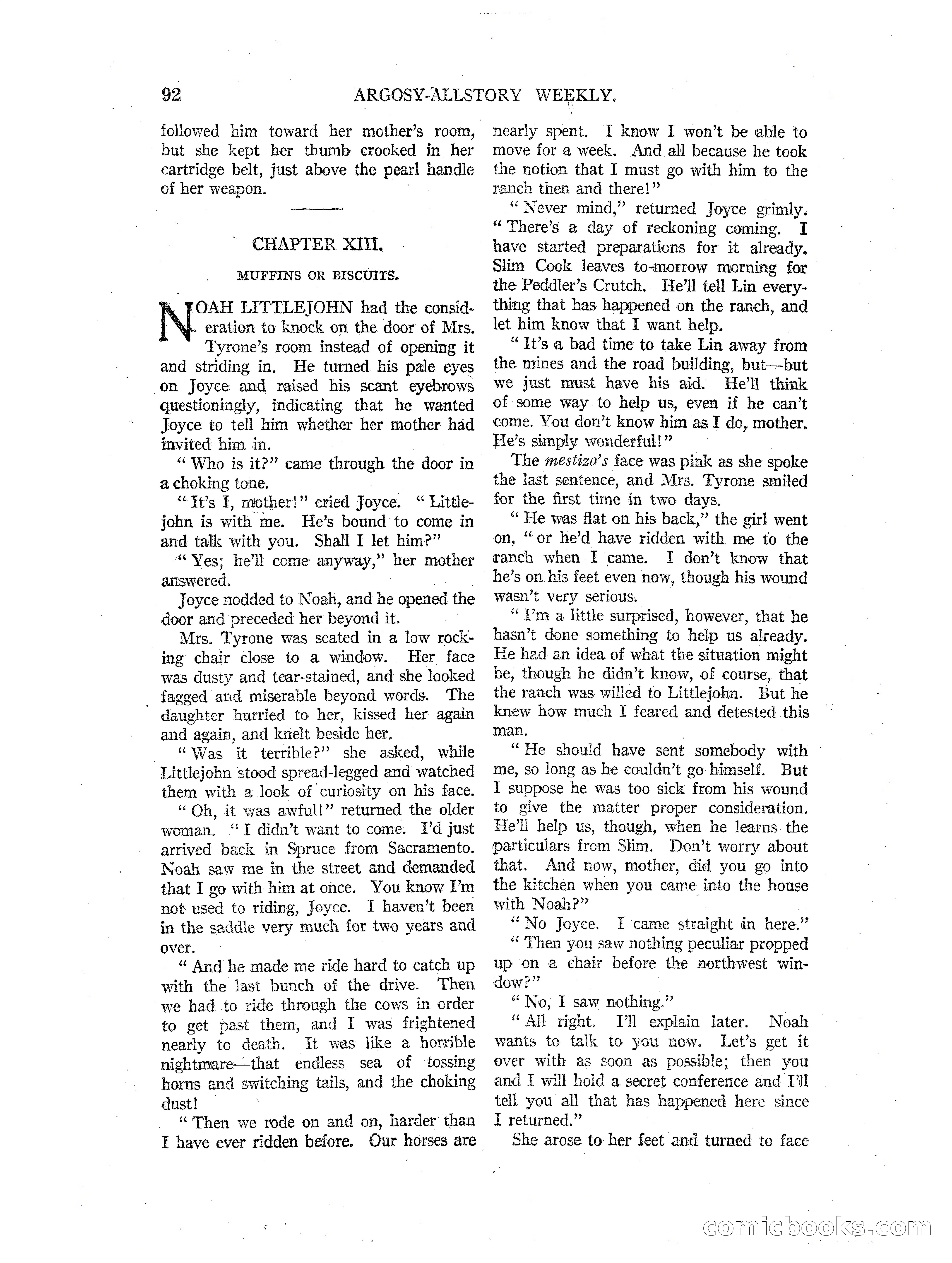 Argosy All-Story Weekly — page 94 of 164