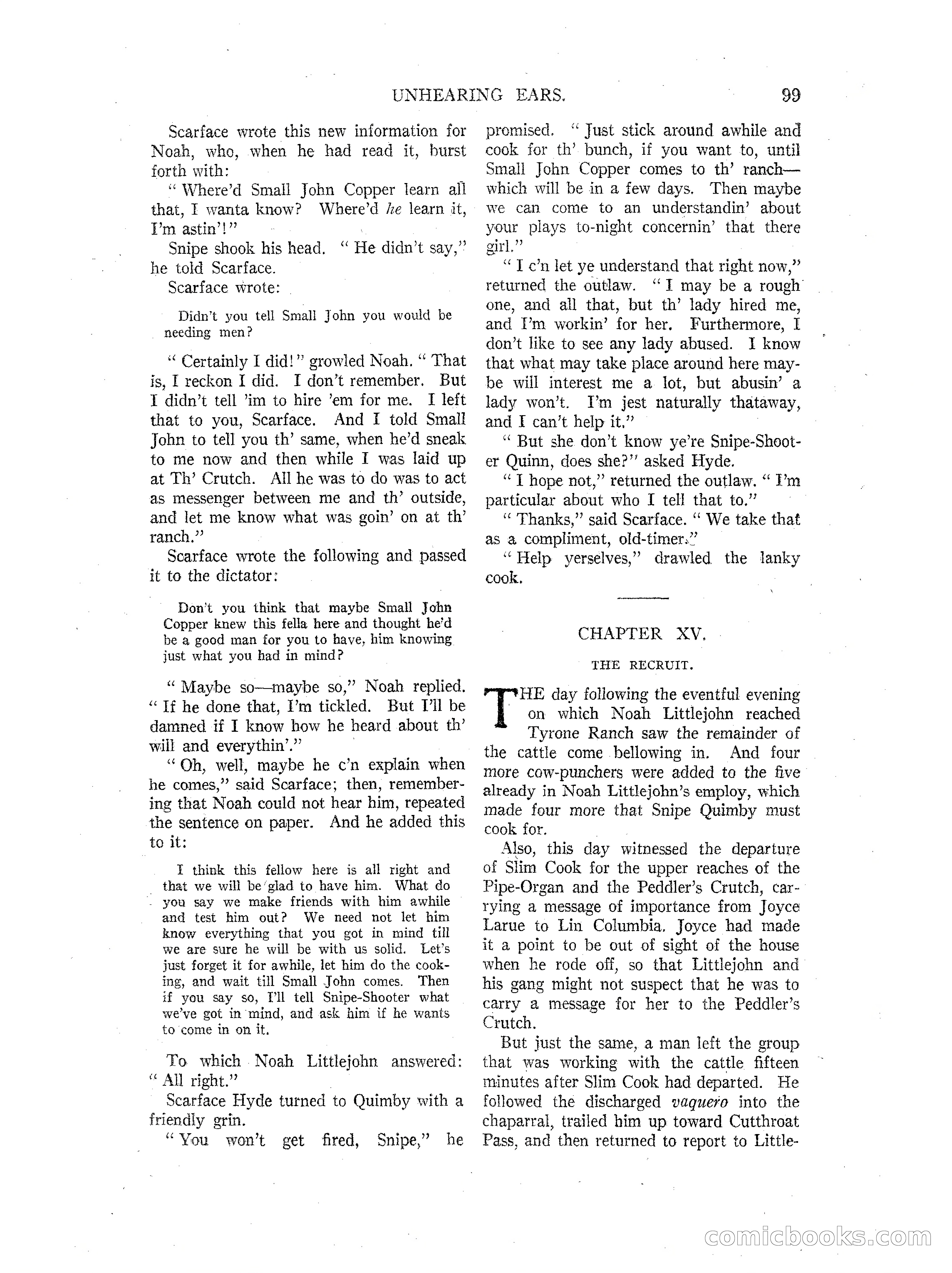 Argosy All-Story Weekly — page 101 of 164
