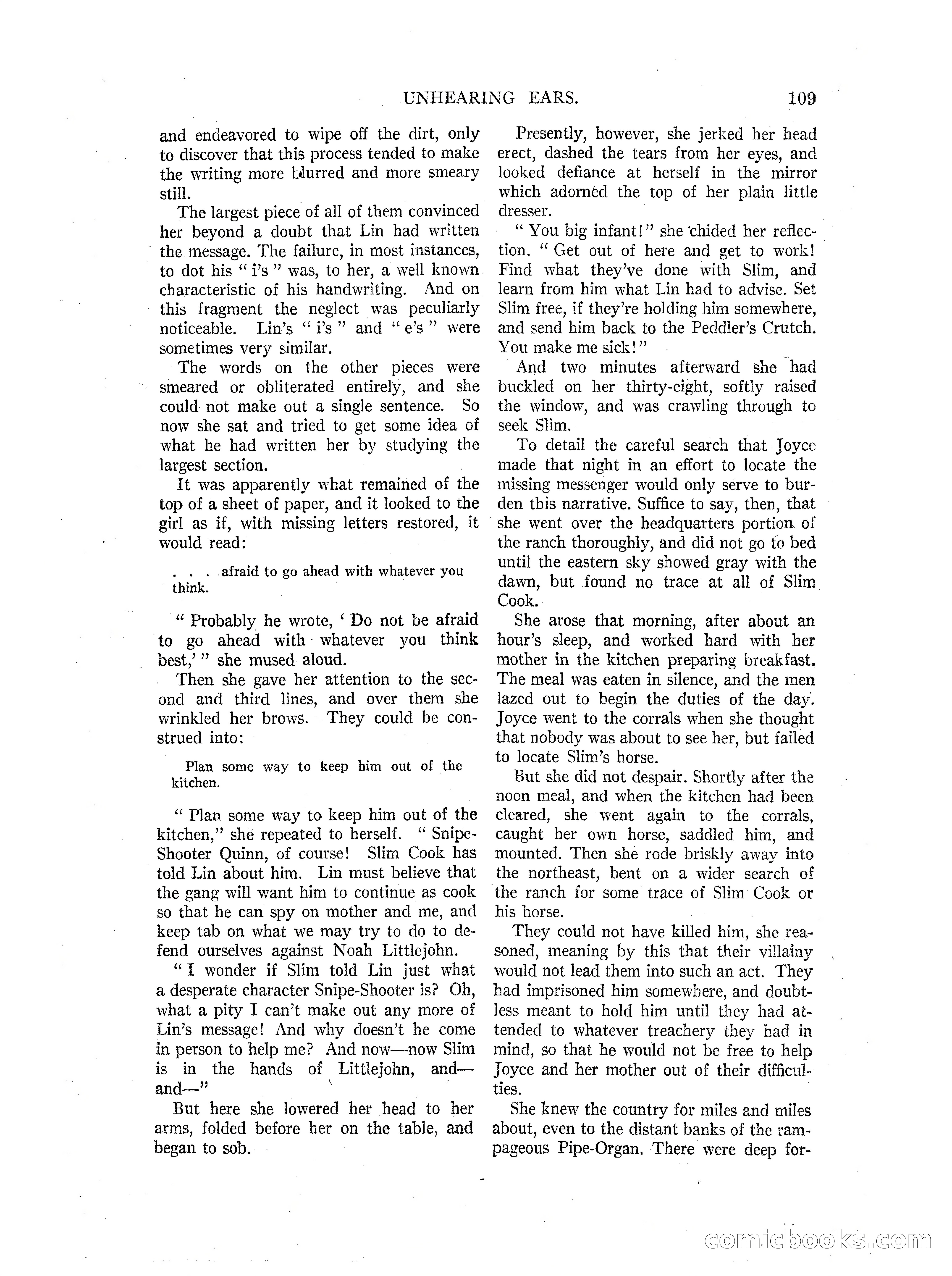 Argosy All-Story Weekly — page 111 of 164