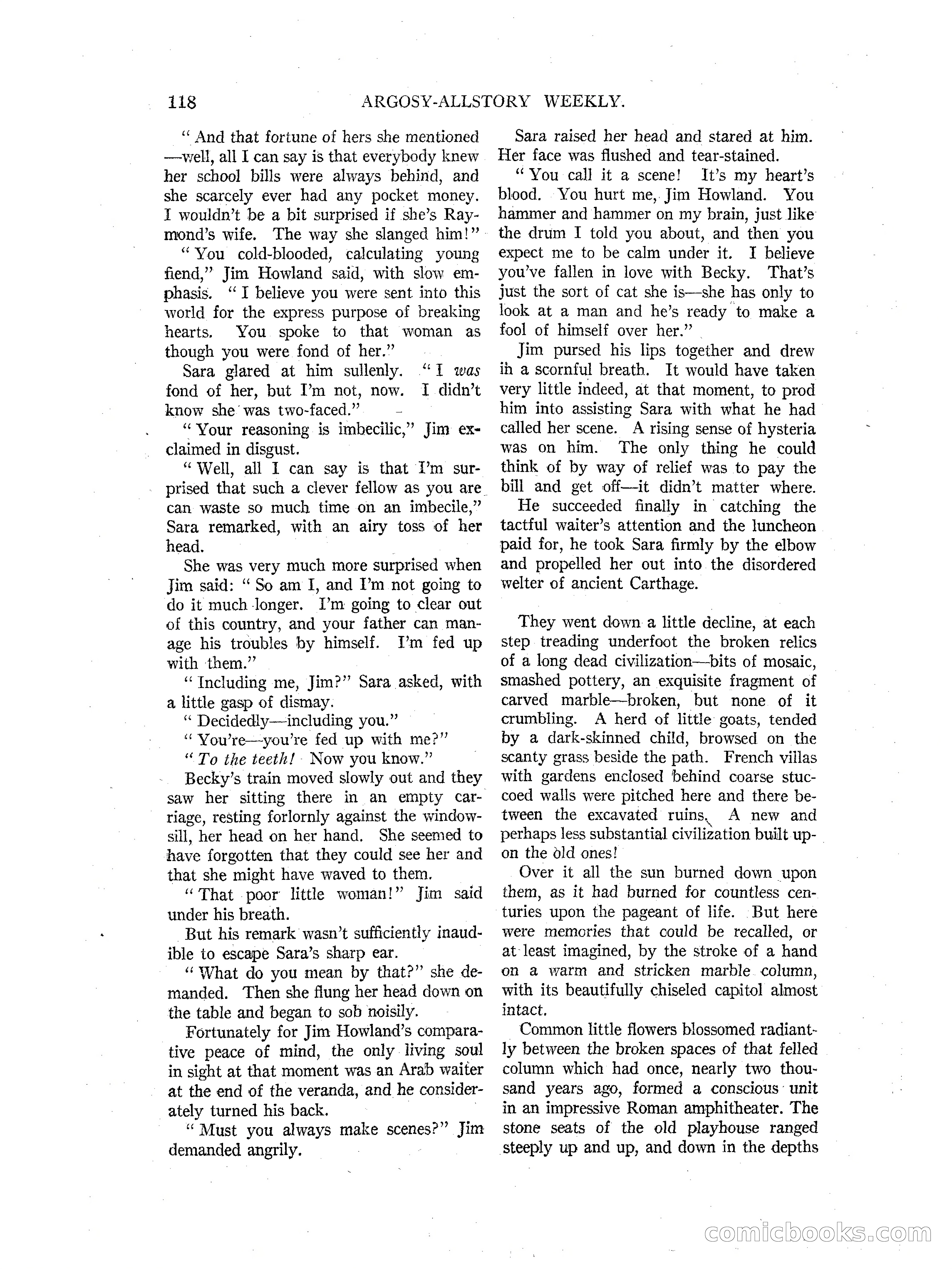 Argosy All-Story Weekly — page 120 of 164