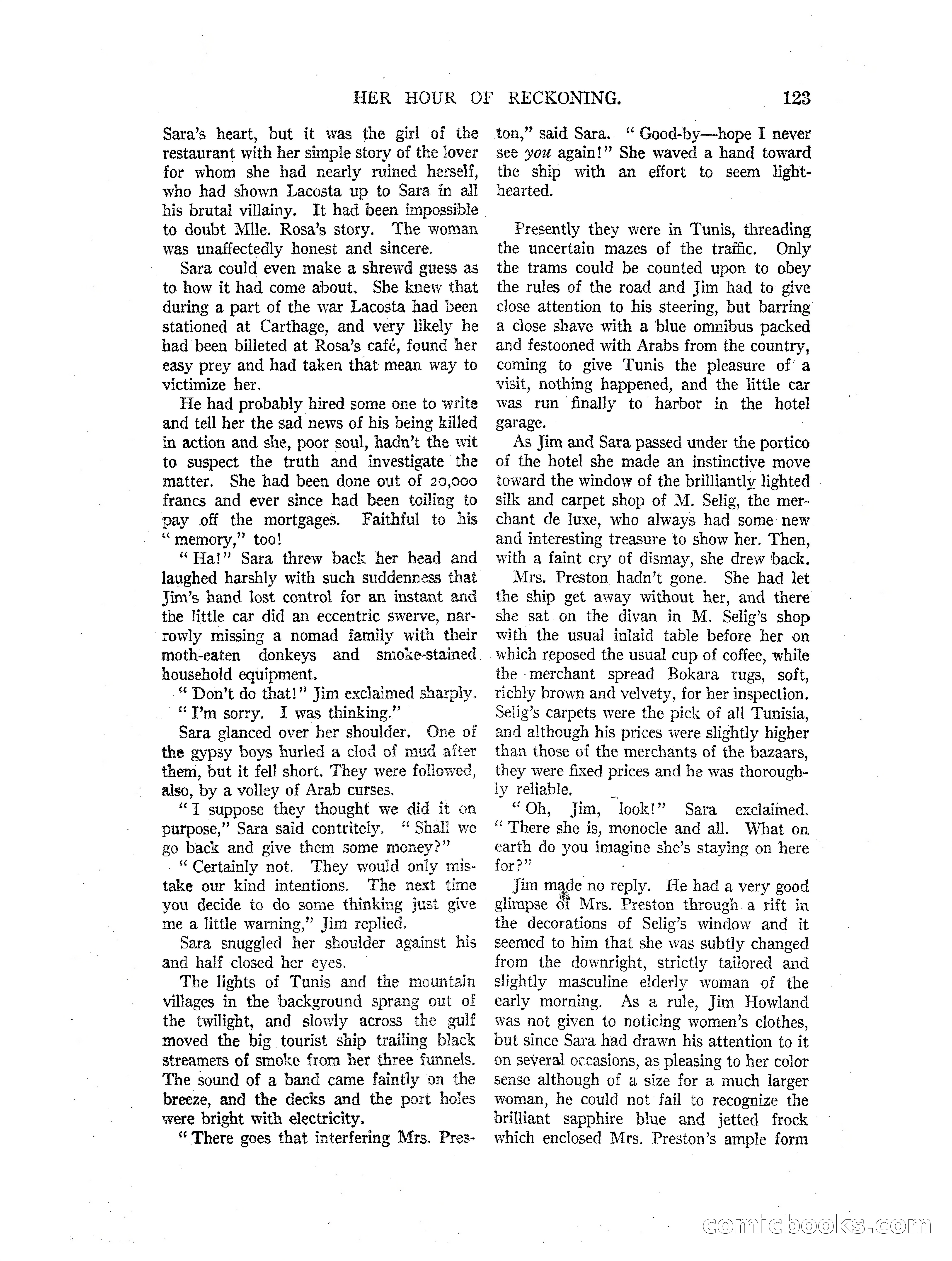 Argosy All-Story Weekly — page 125 of 164