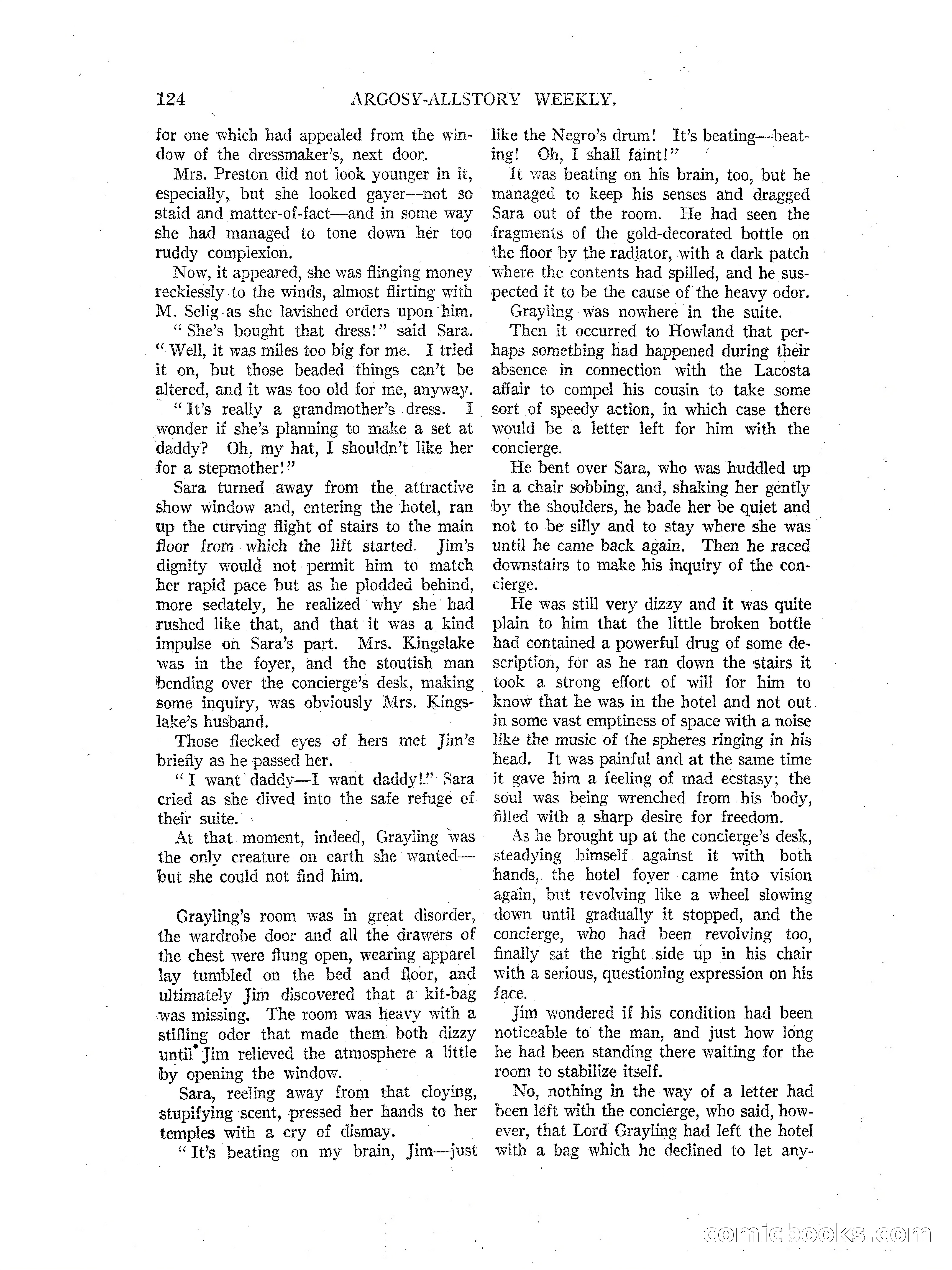 Argosy All-Story Weekly — page 126 of 164