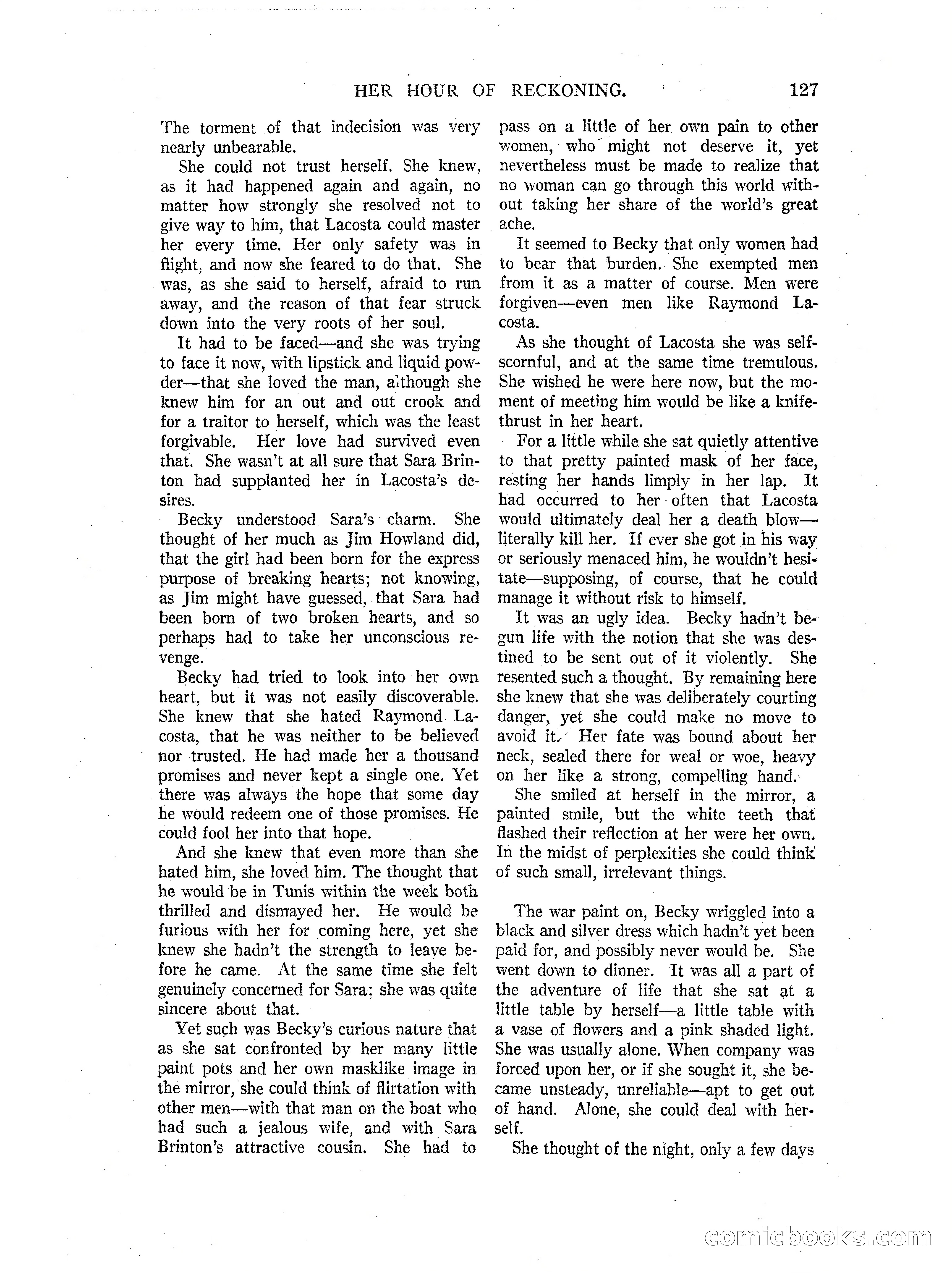 Argosy All-Story Weekly — page 129 of 164