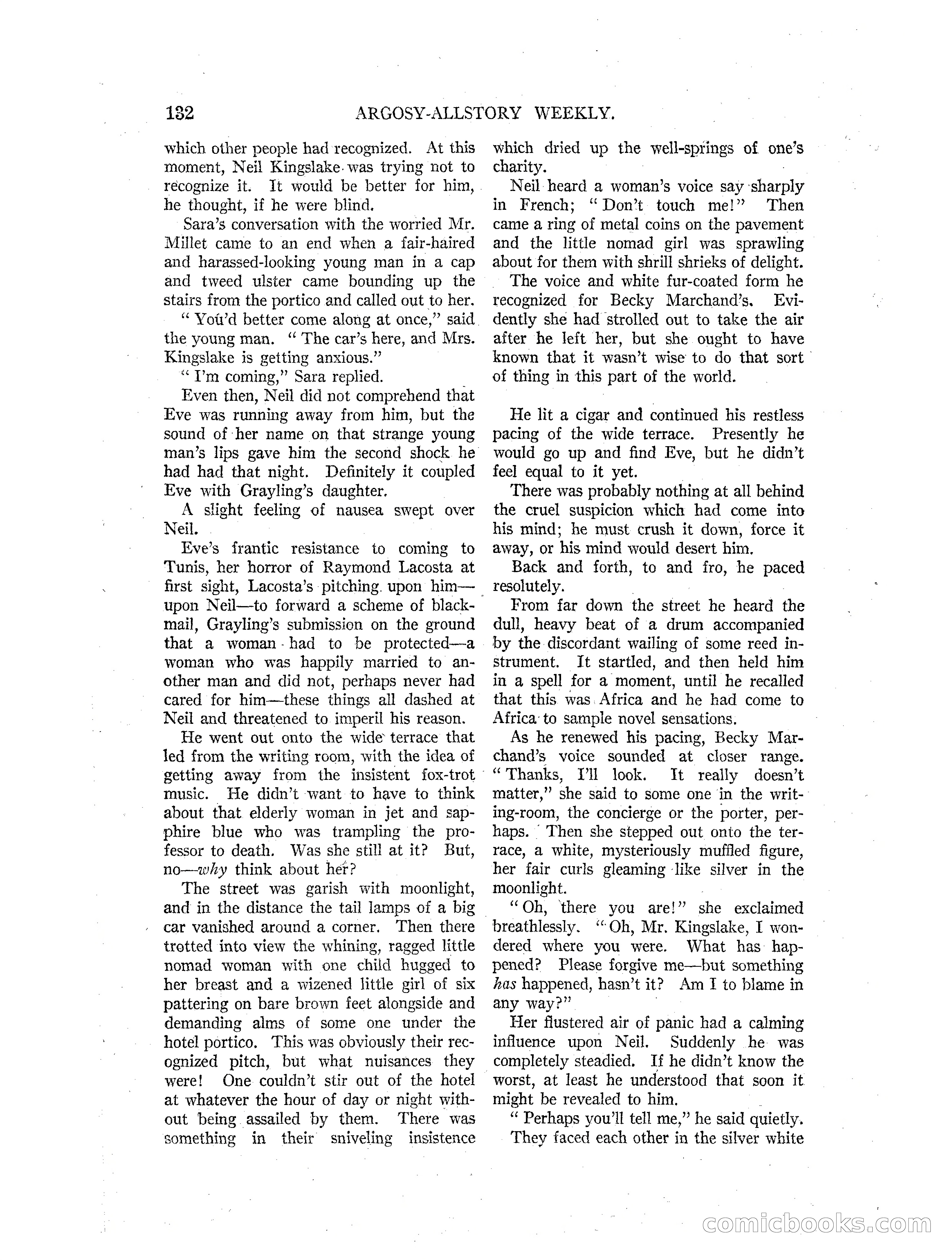 Argosy All-Story Weekly — page 134 of 164