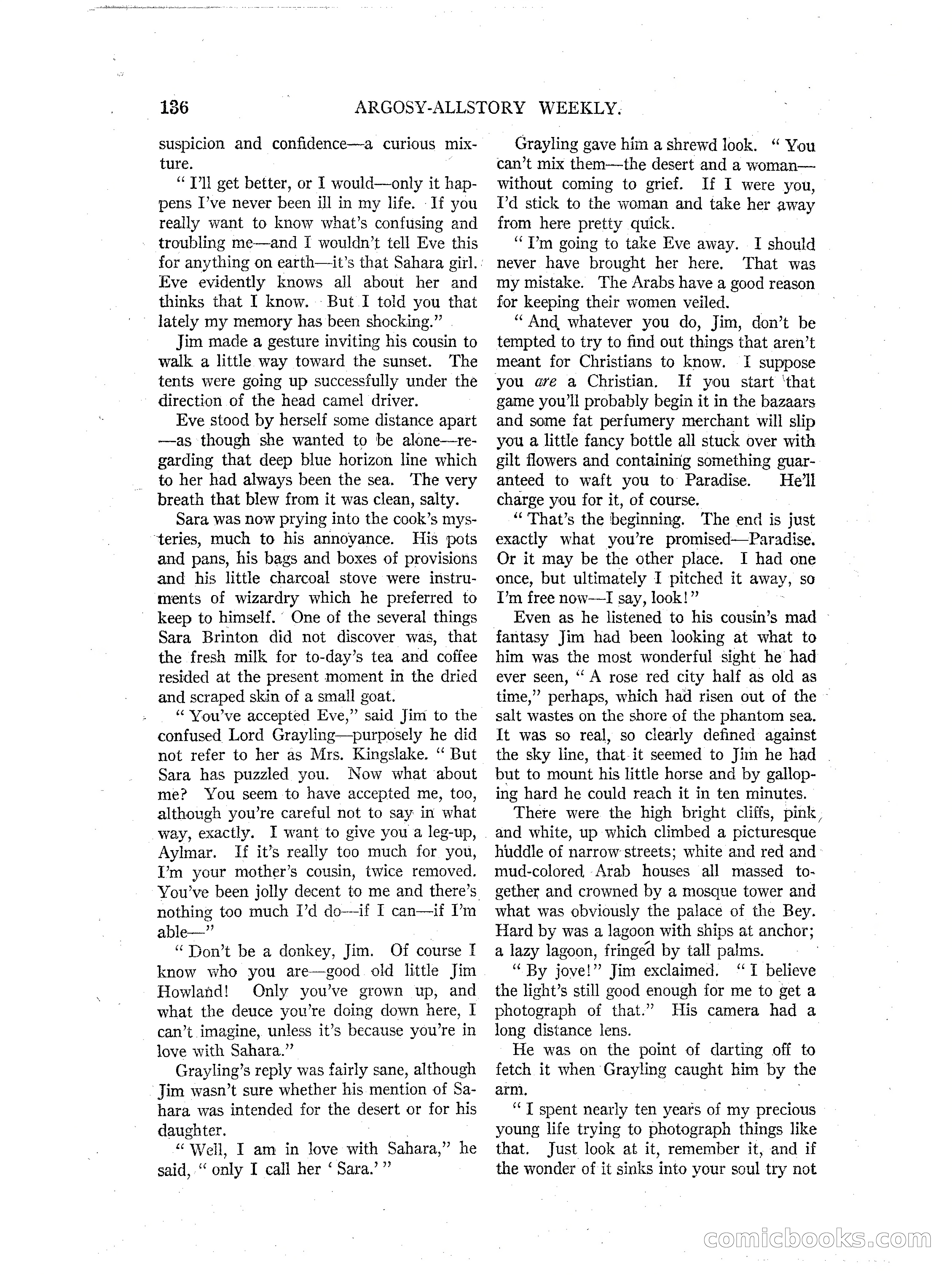 Argosy All-Story Weekly — page 138 of 164