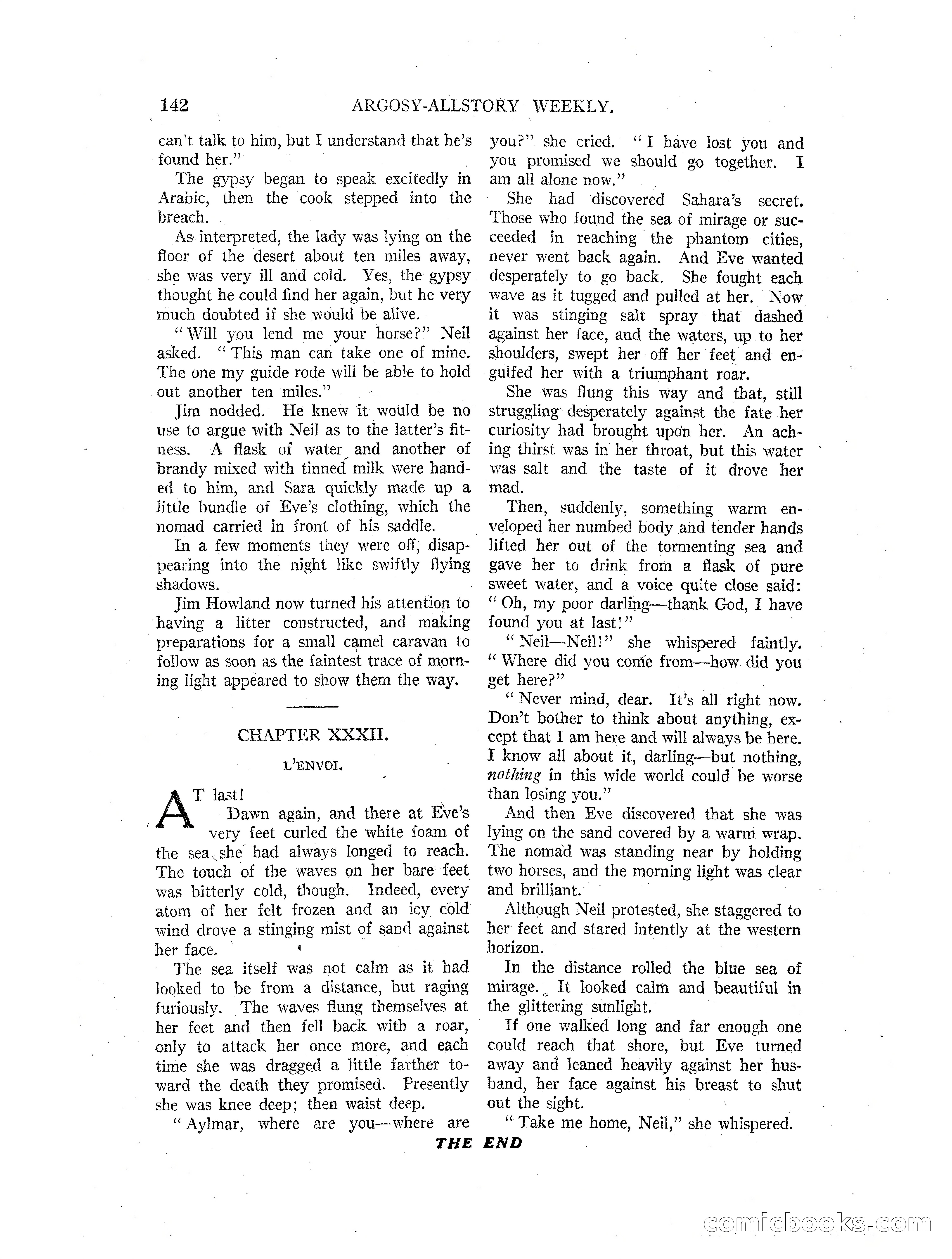 Argosy All-Story Weekly — page 144 of 164