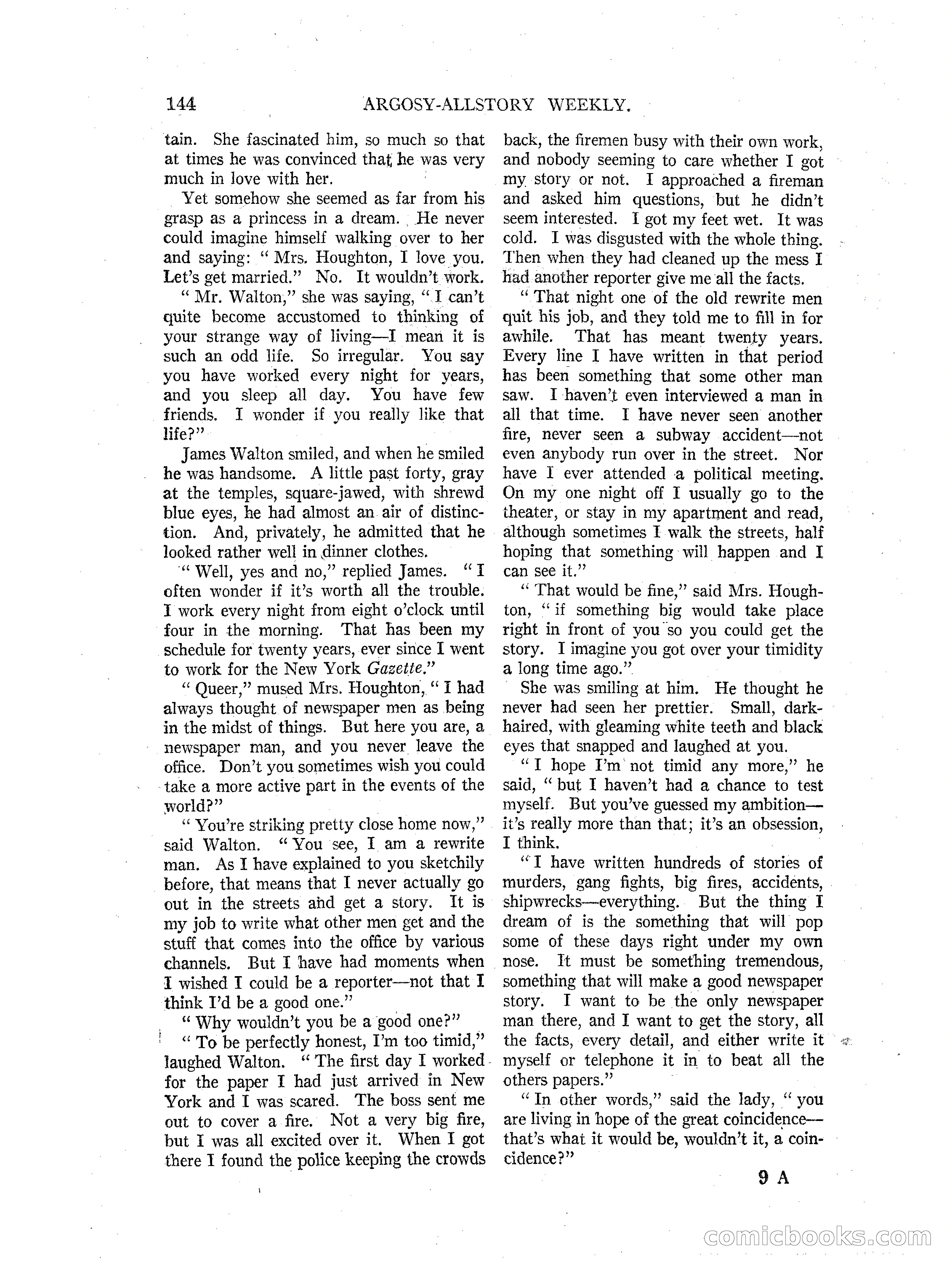 Argosy All-Story Weekly — page 146 of 164