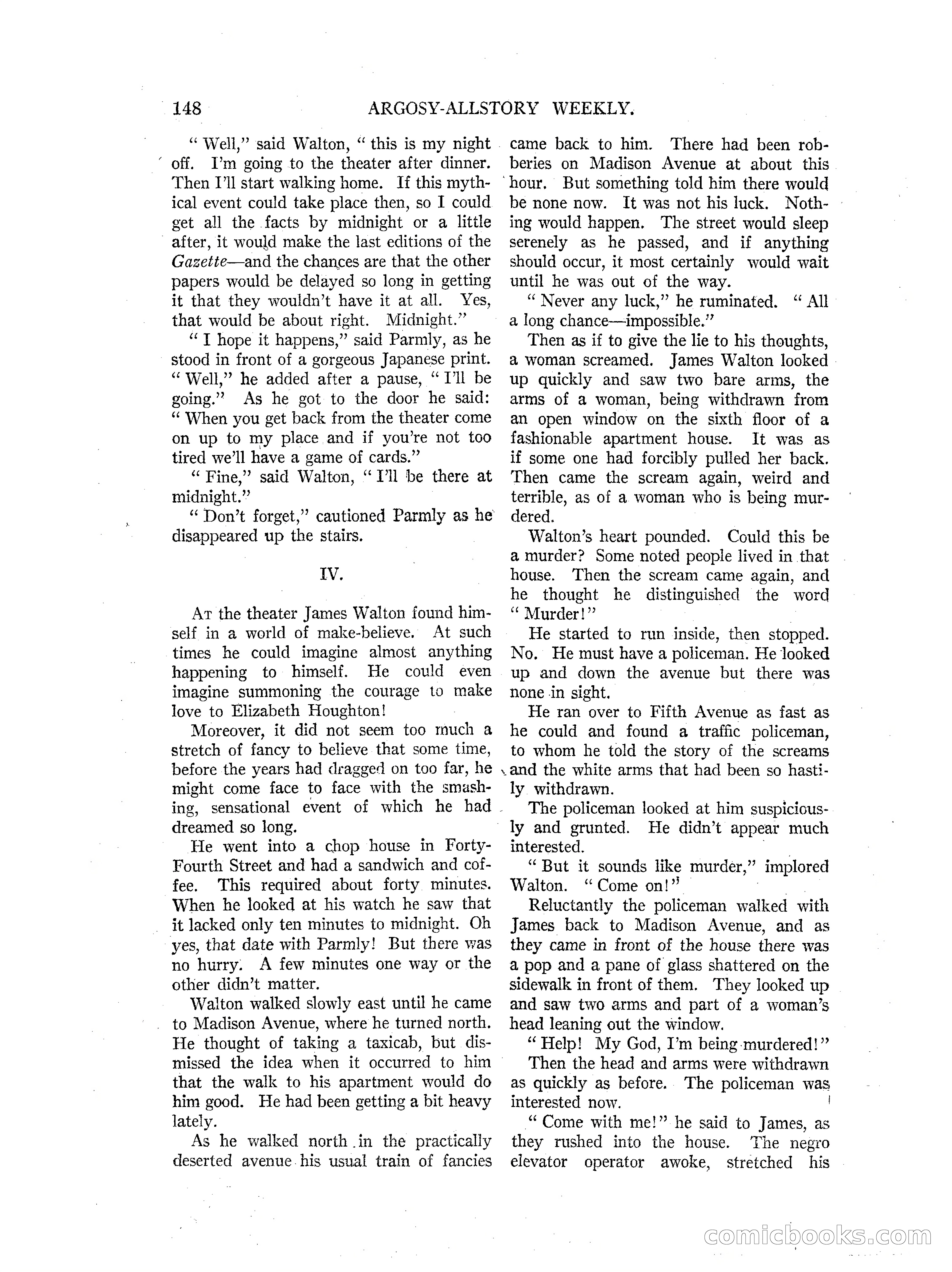 Argosy All-Story Weekly — page 150 of 164