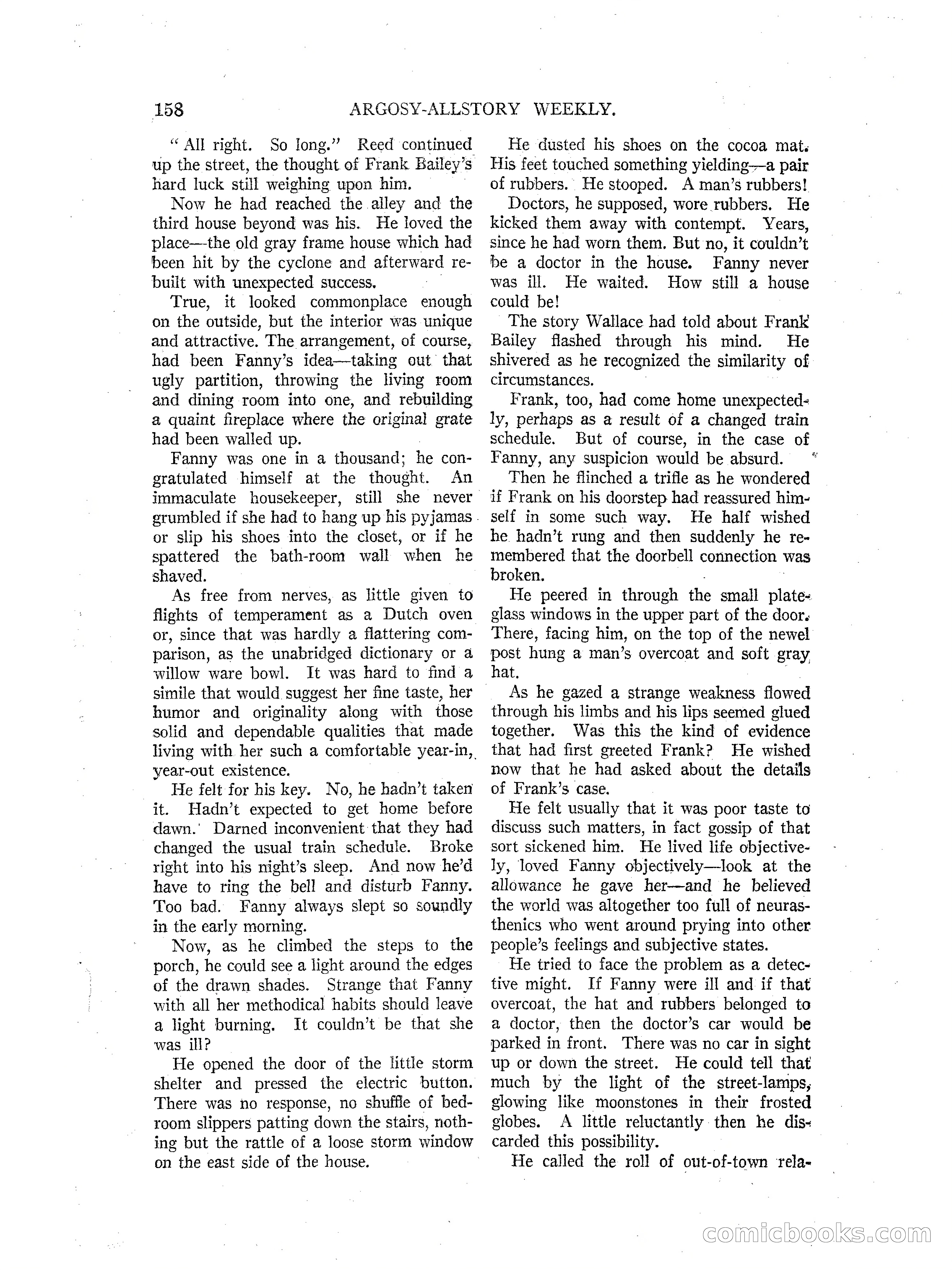 Argosy All-Story Weekly — page 160 of 164