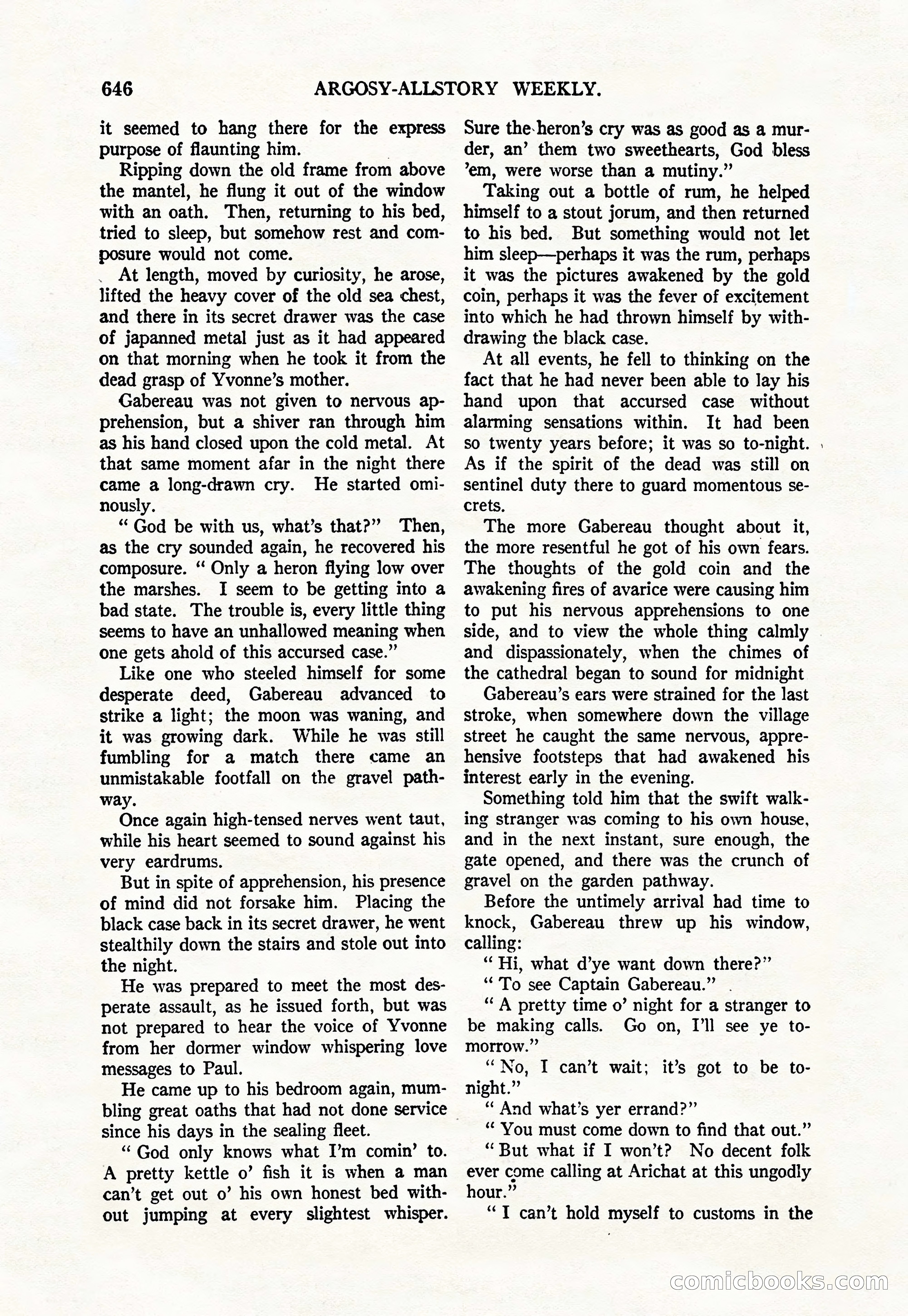 Argosy All-Story Weekly, June 4, 1927 — page 16 of 176