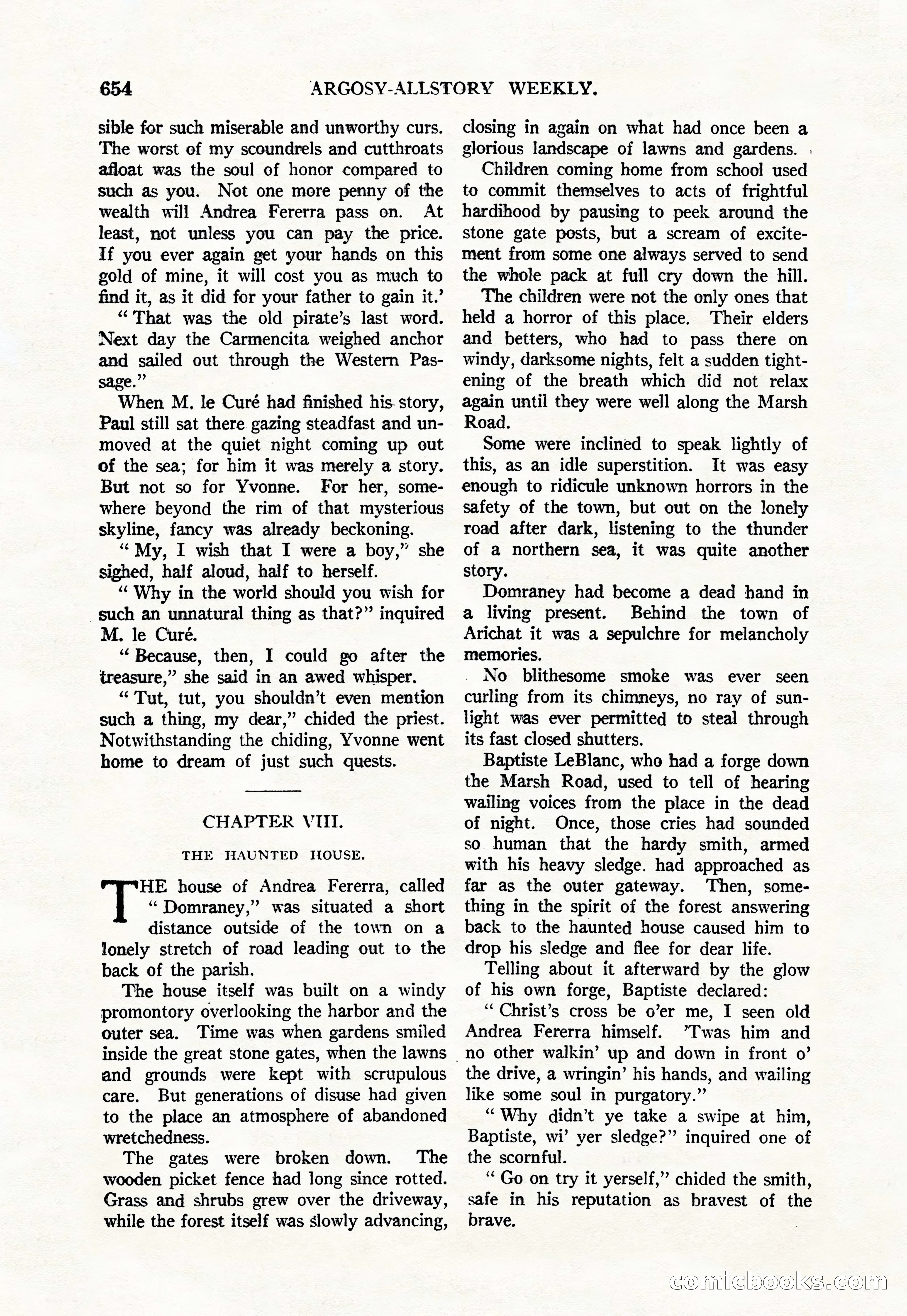 Argosy All-Story Weekly, June 4, 1927 — page 24 of 176