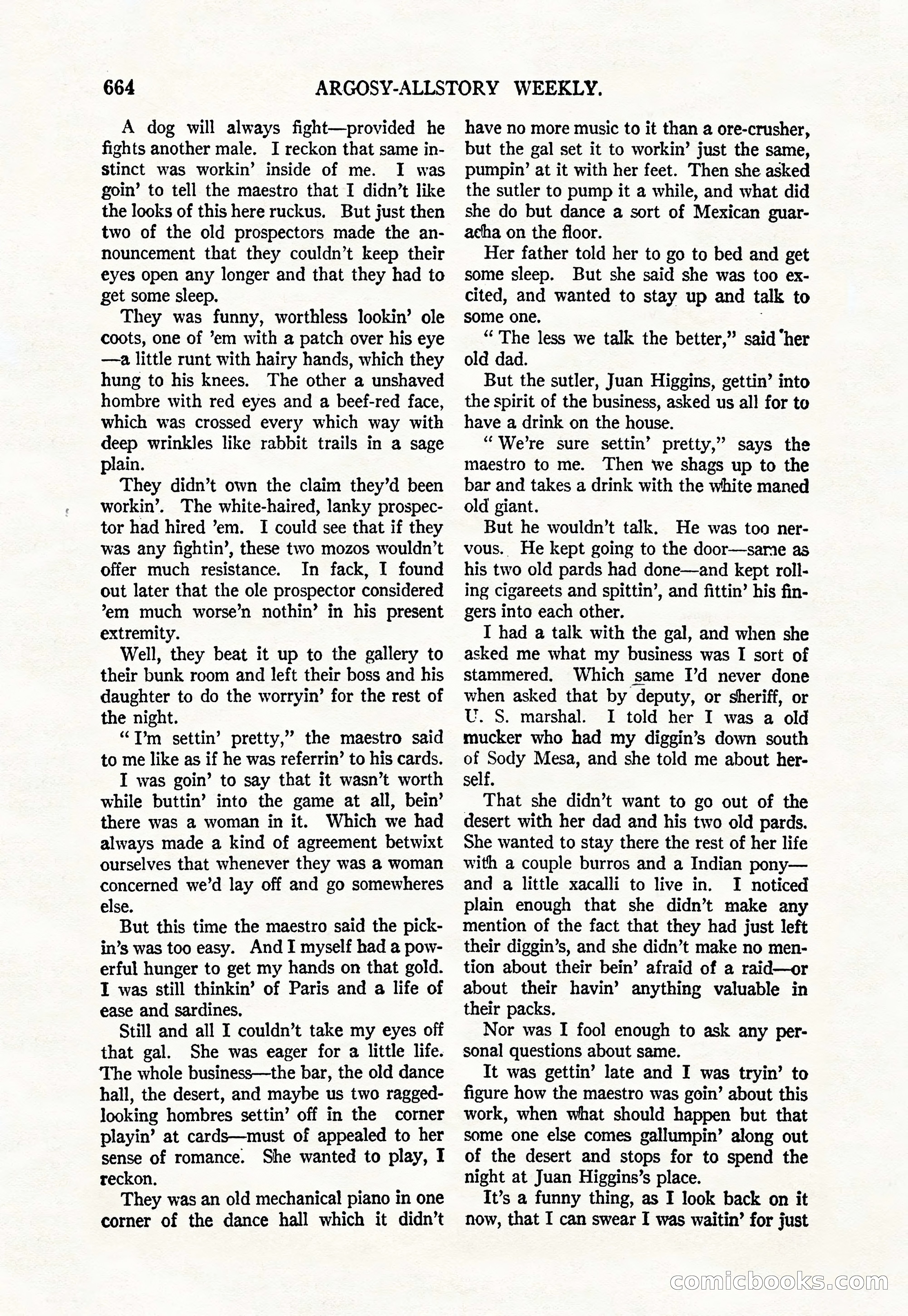 Argosy All-Story Weekly, June 4, 1927 — page 34 of 176