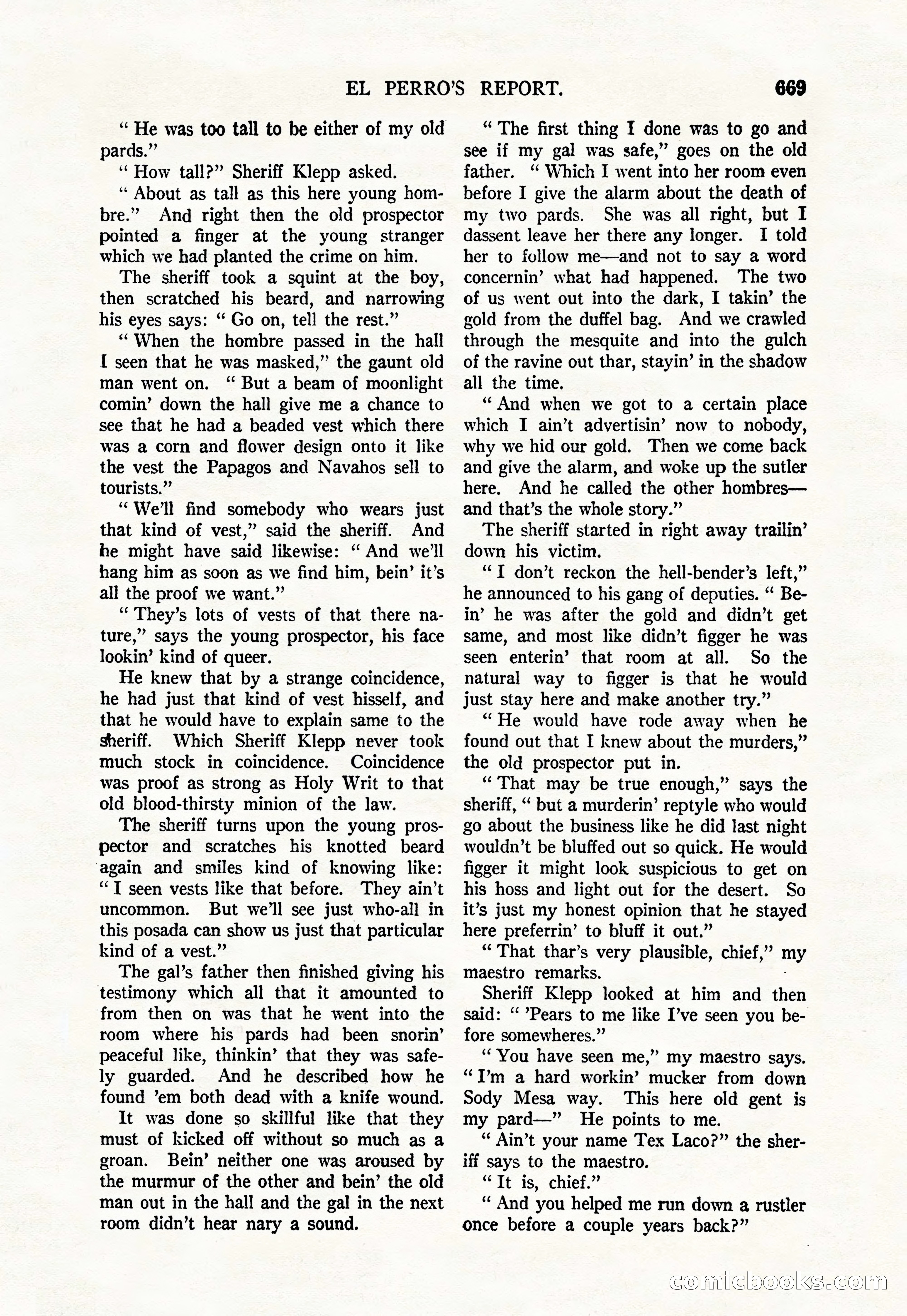 Argosy All-Story Weekly, June 4, 1927 — page 39 of 176